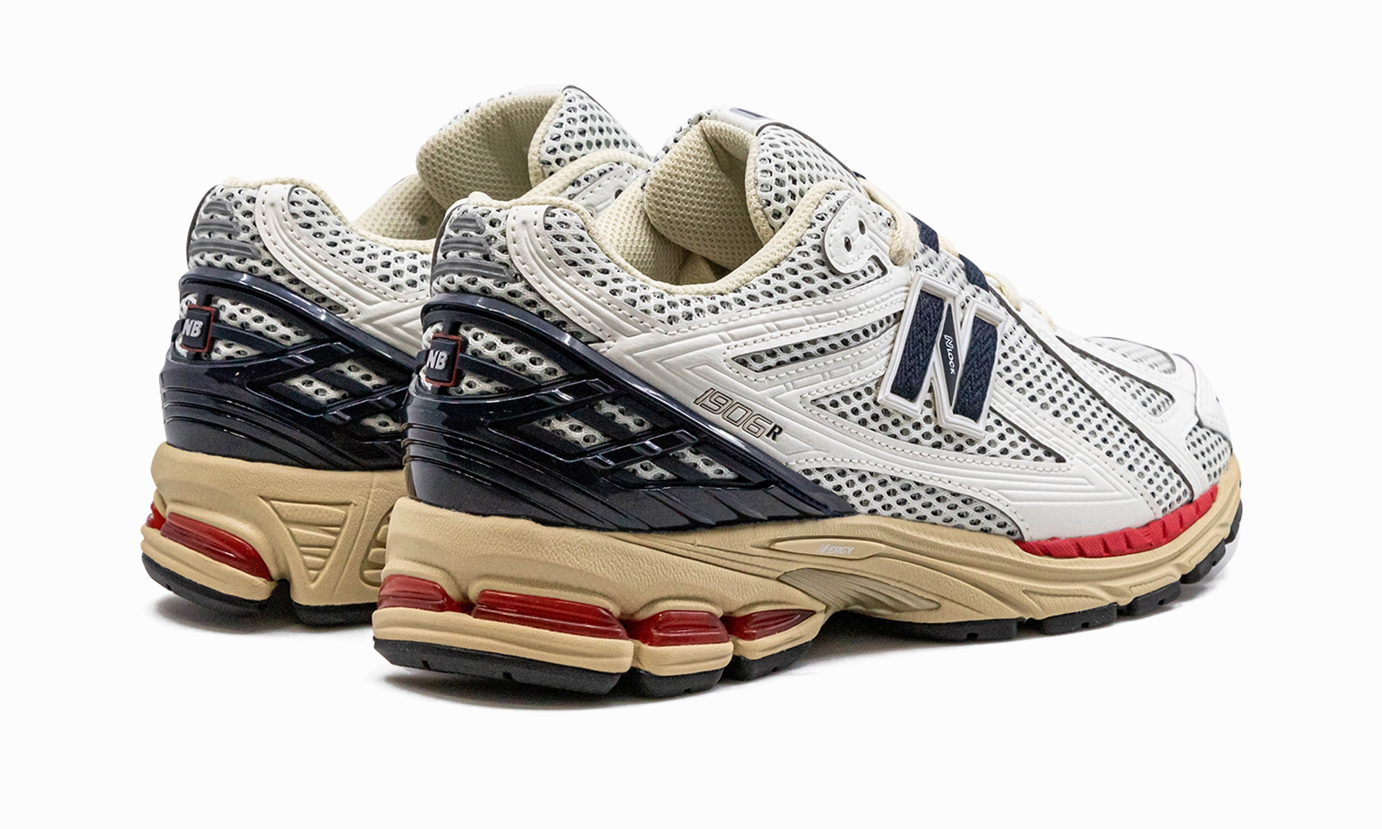 Breathable Padding weight - conscious shoes 1906R "Sea Salt Eclipse True Red"