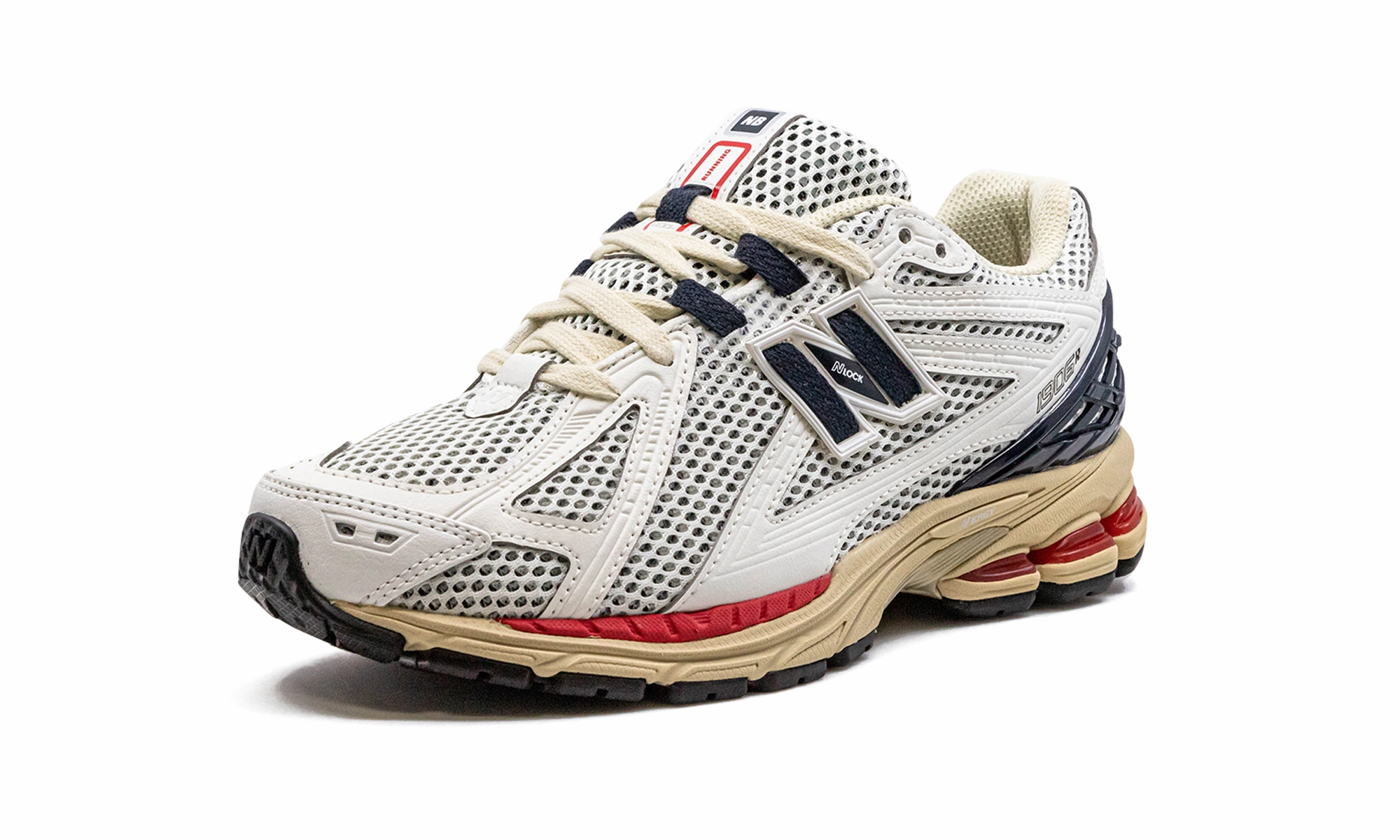 1906R "Sea Salt Eclipse True Red" Micro Groove Traction all - terrain - use shoes