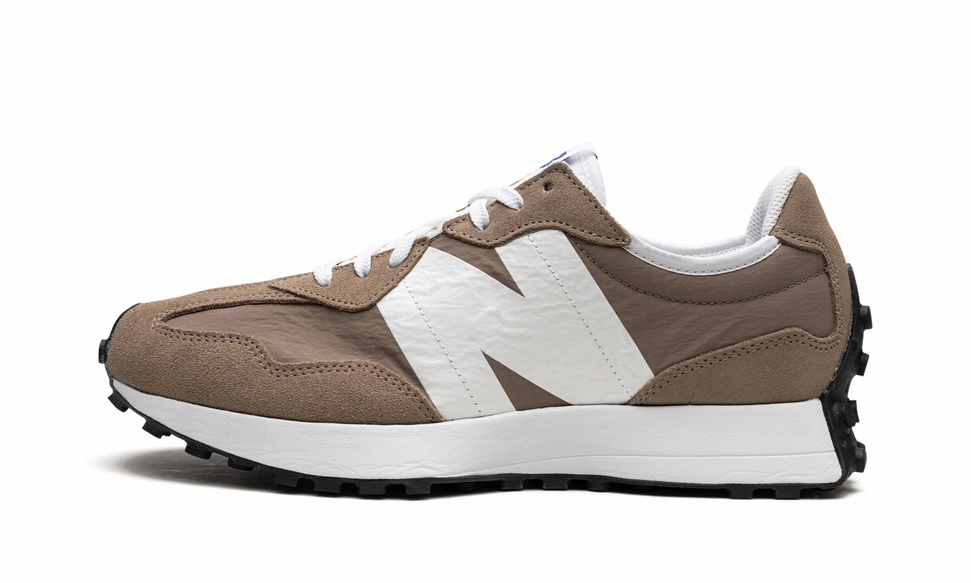 327 "Mushroom/Moonbeam" high - top style running shoes for casual female joggers