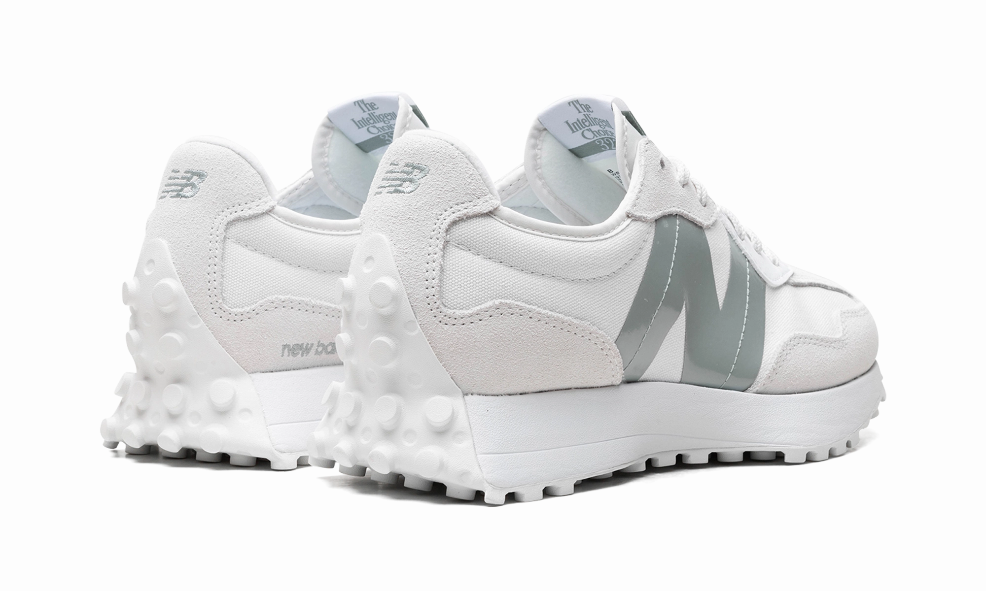 327 WMNS "Grey / Green" Pressure Dispersion System