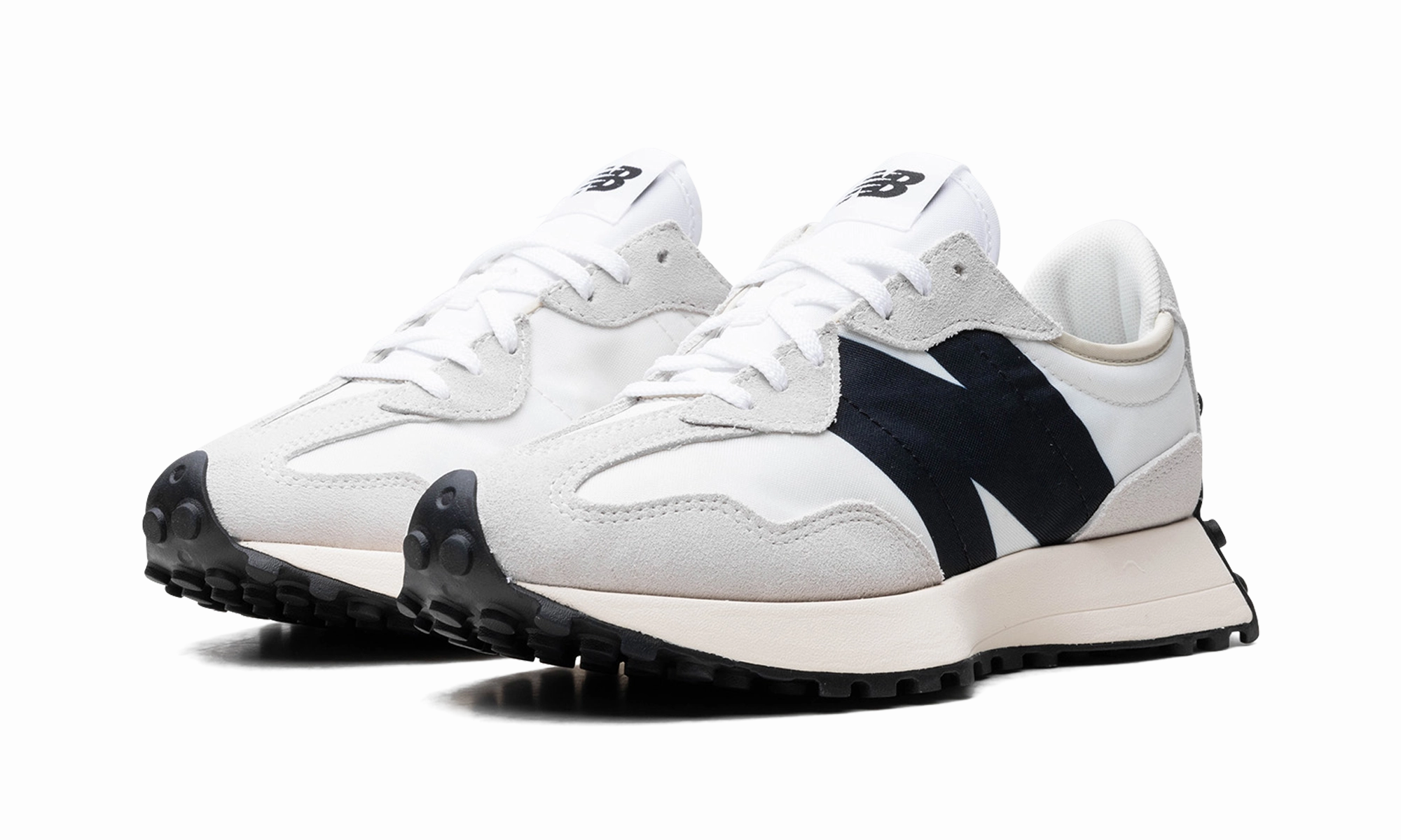 Anti Slip Pattern 327 WMNS "Grey / White"