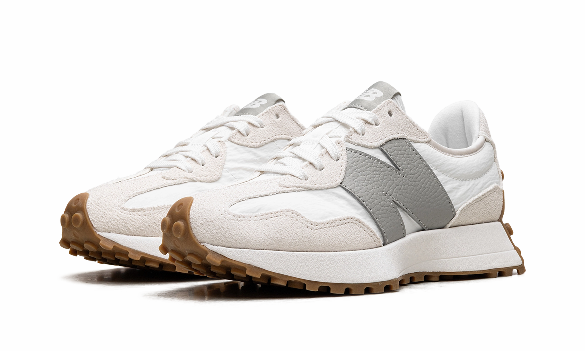 327 WMNS "Linen / Sea Salt / Olivine" High-top