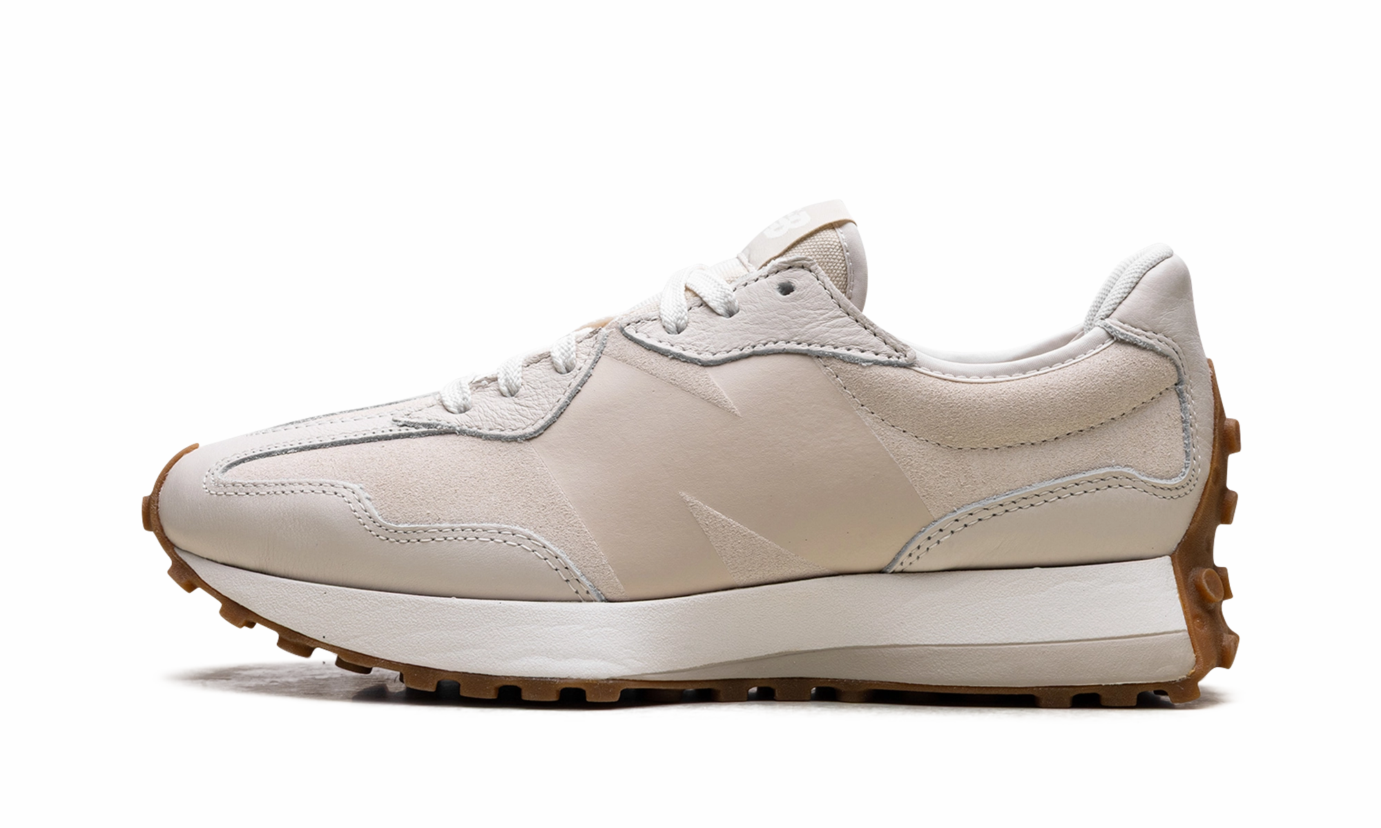 327 WMNS "Linen Gum" stability features second - hand