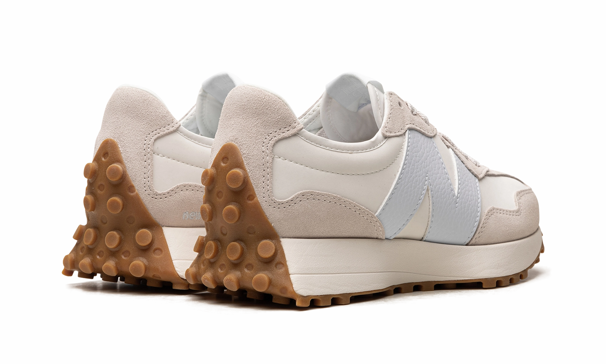 athletic footwear for running daily running shoes 327 WMNS "Moonbeam Ice Blue"