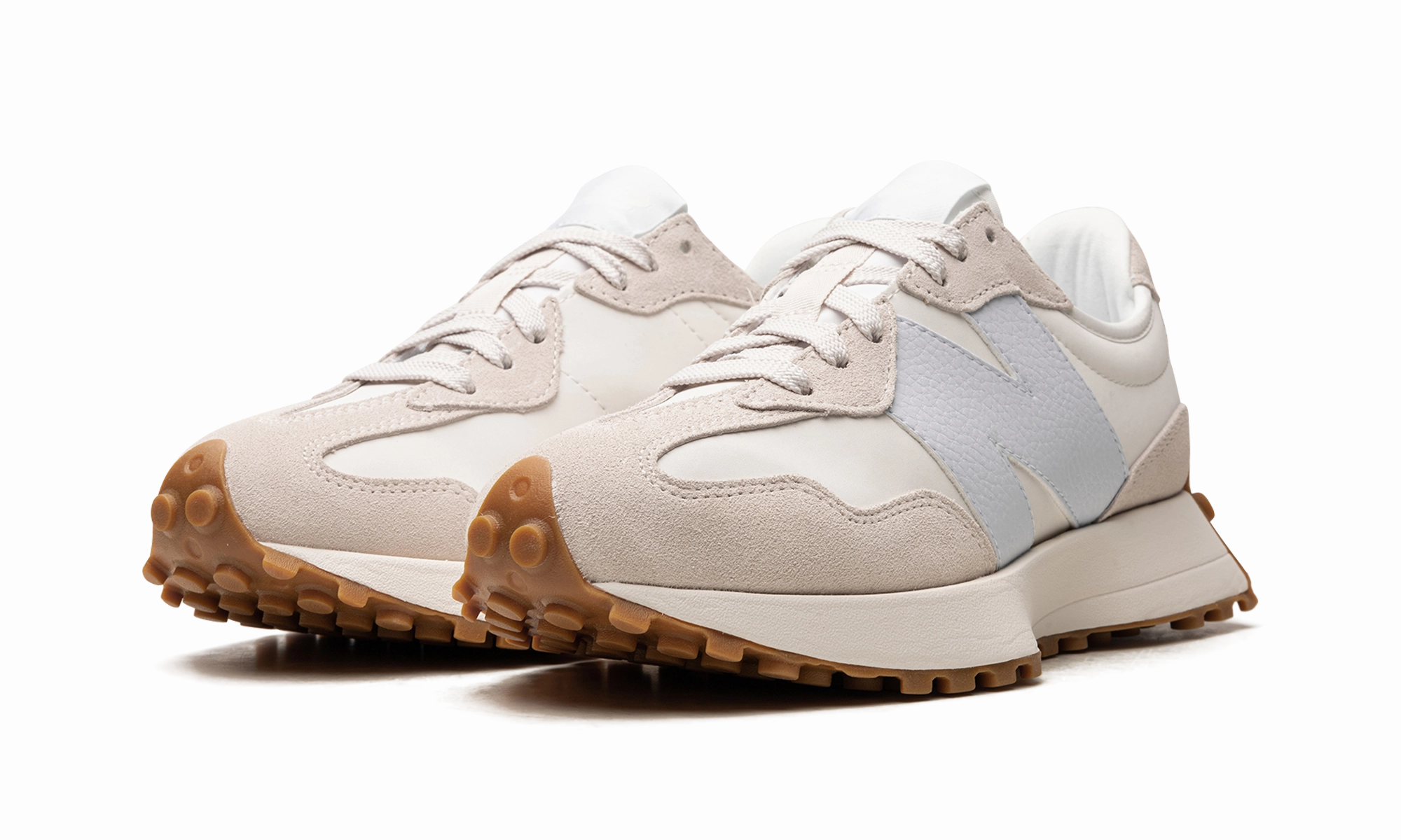 327 WMNS "Moonbeam Ice Blue" personal growth half - size available shoes