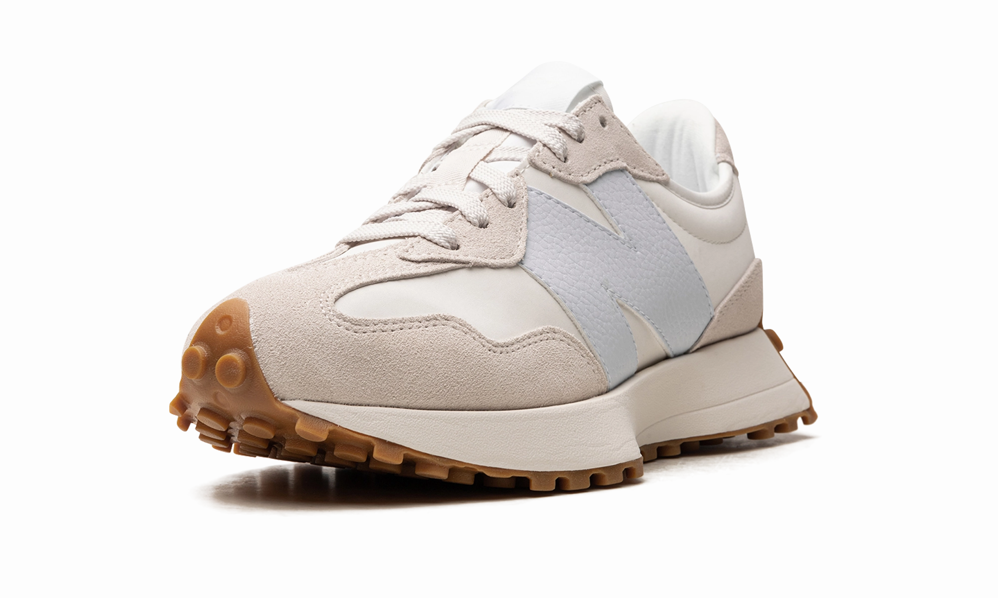 327 WMNS "Moonbeam Ice Blue" Waterproof Material table tennis shoes