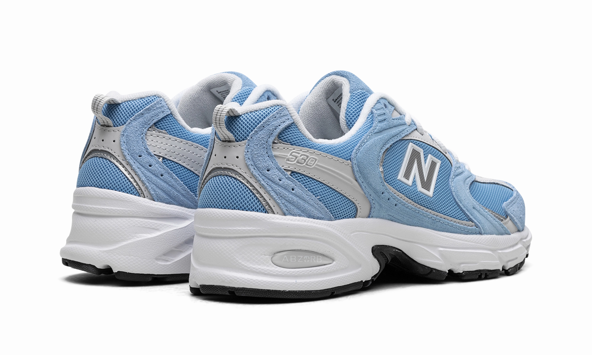 530 "Blue Haze" long - jump running shoes running during a thunderstorm