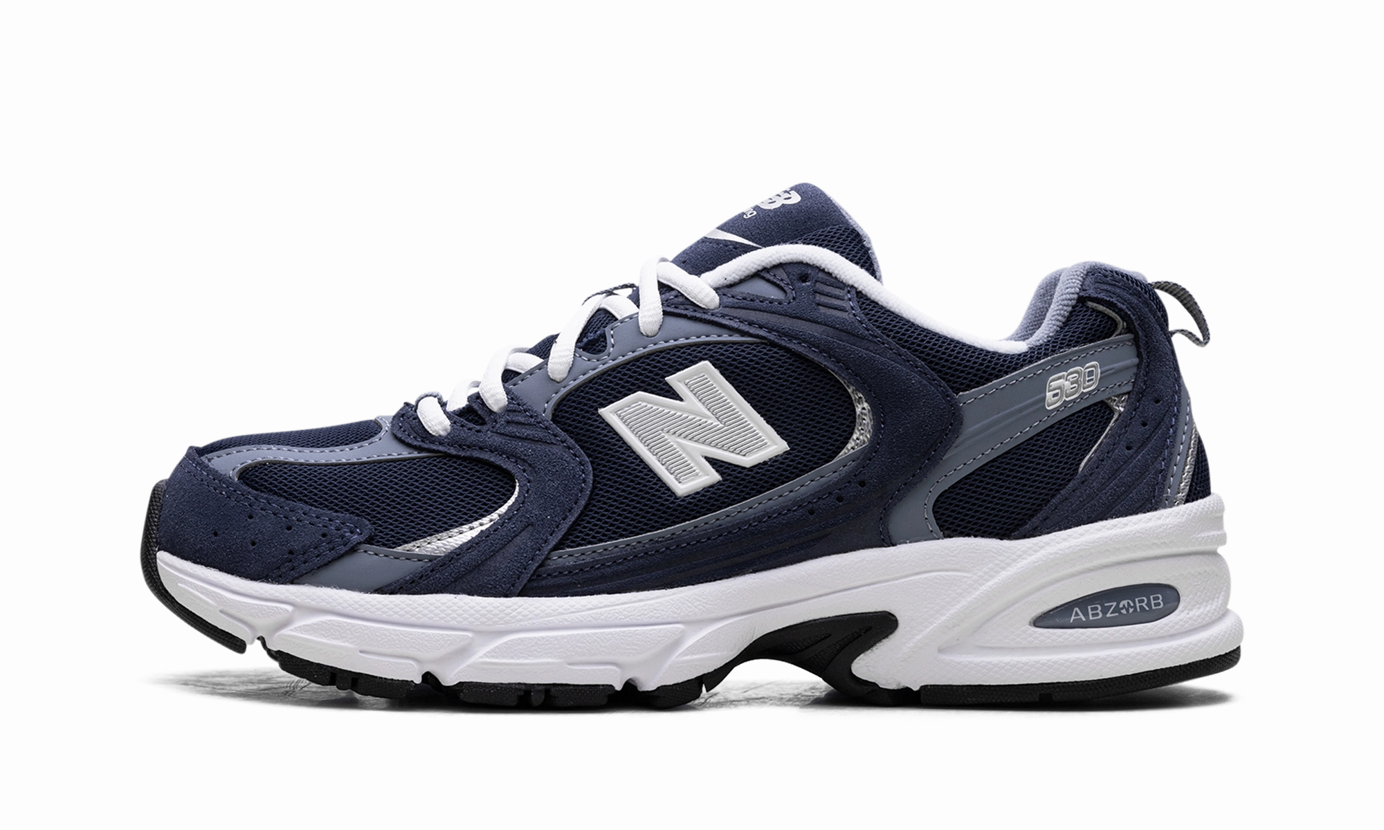 530 "Navy Arctic Grey" anti - blister - prevention shoes