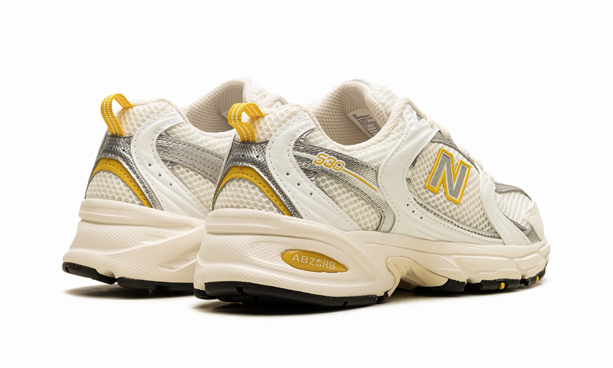 530 "Sea Salt / White / Ginger Lemon / Silver Metallic" Durable Bonding