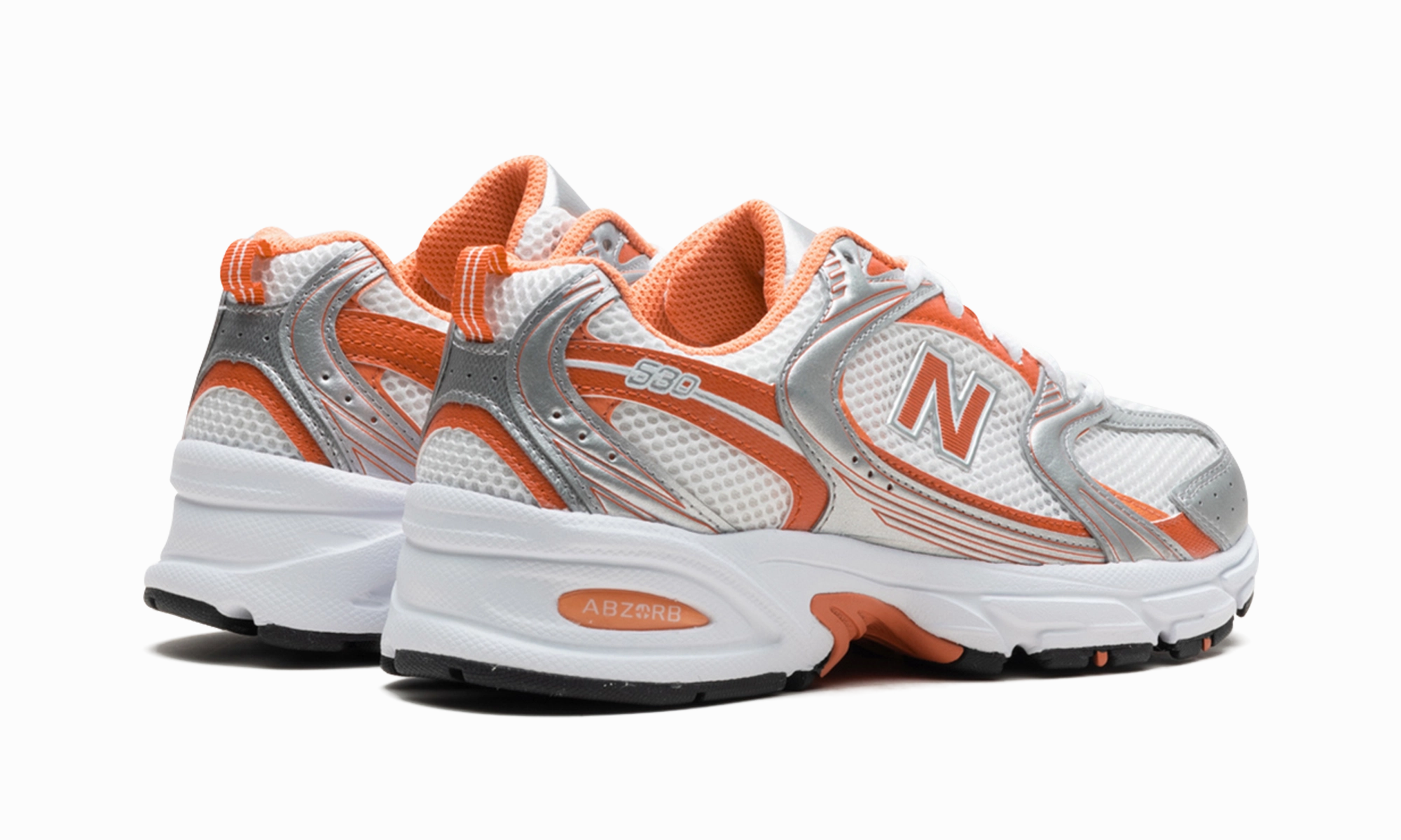 530 "Silver Metallic Infield Clay" single - density sole shoes