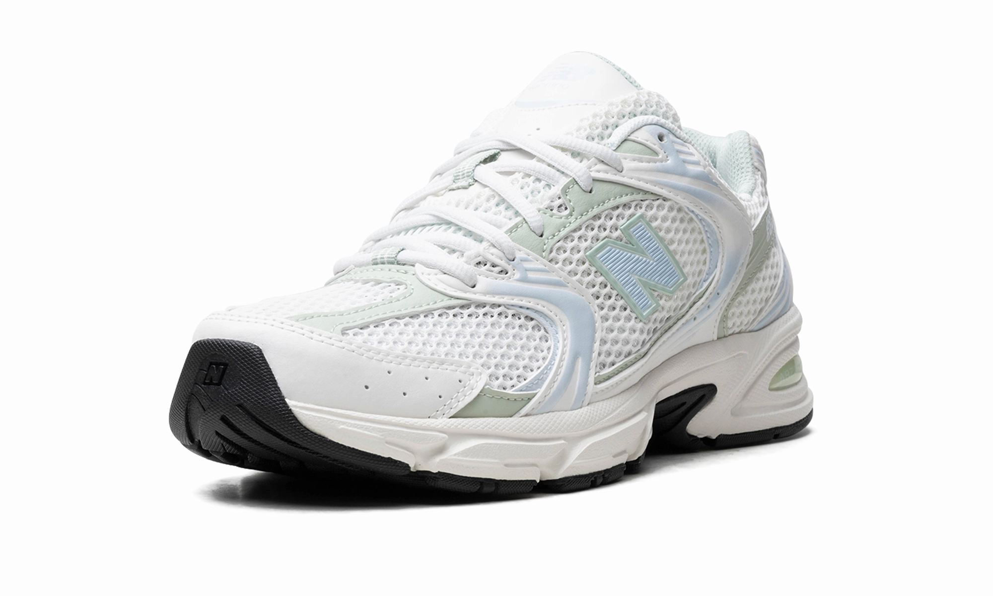 530 "White / Blue" nylon plate autumn shoes