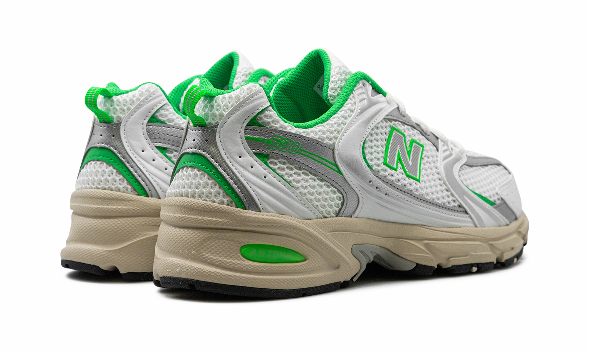 530 "White / Palm Leaf" Superior Comfort