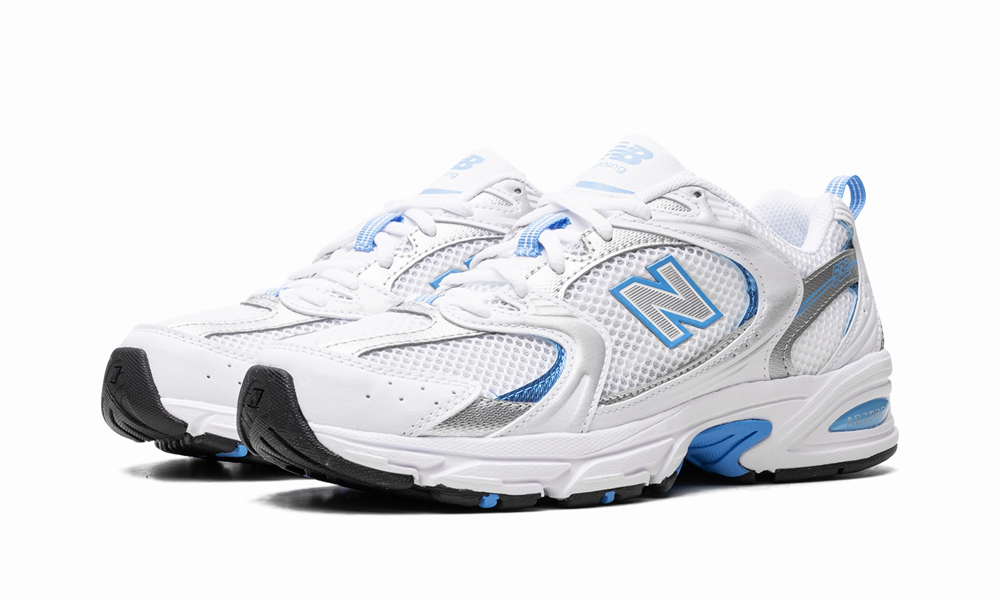 solo - run Horizontal Stability 530 "White / Sky Blue"