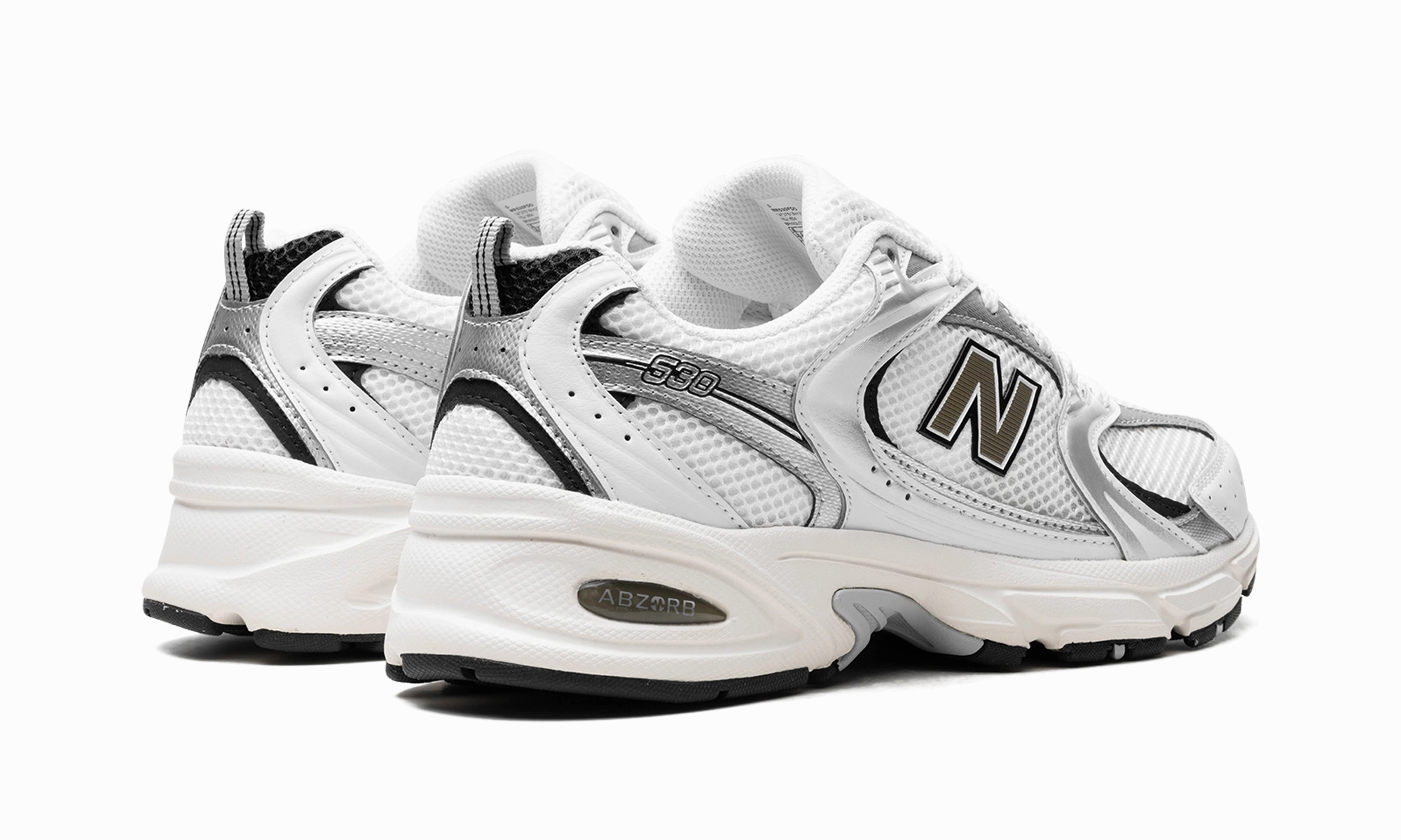 Merrell Moab 530 "White Silver Black"