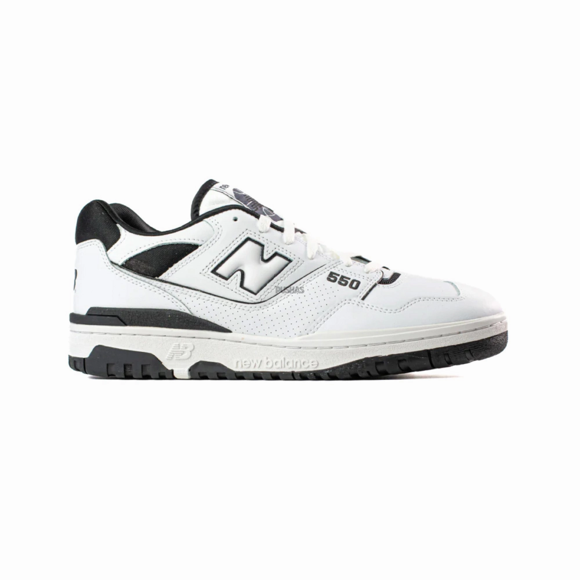 550 'White Black' (2021) running in corporate runs shoes running in a lava field area shoes