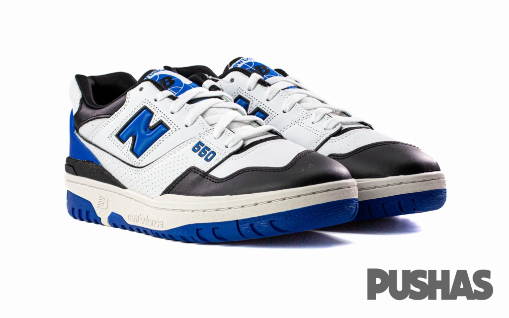 Comfort - grip canvas shoes 550 'White Royal Black' (2021)