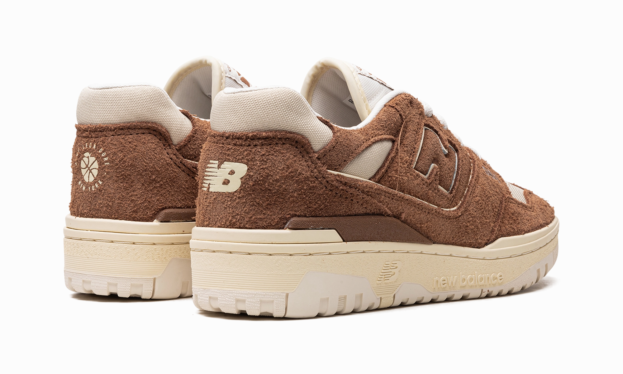 tassel - decorated running gear running at night shoes 550 "Aim?? Leon Dore - Brown Beige"