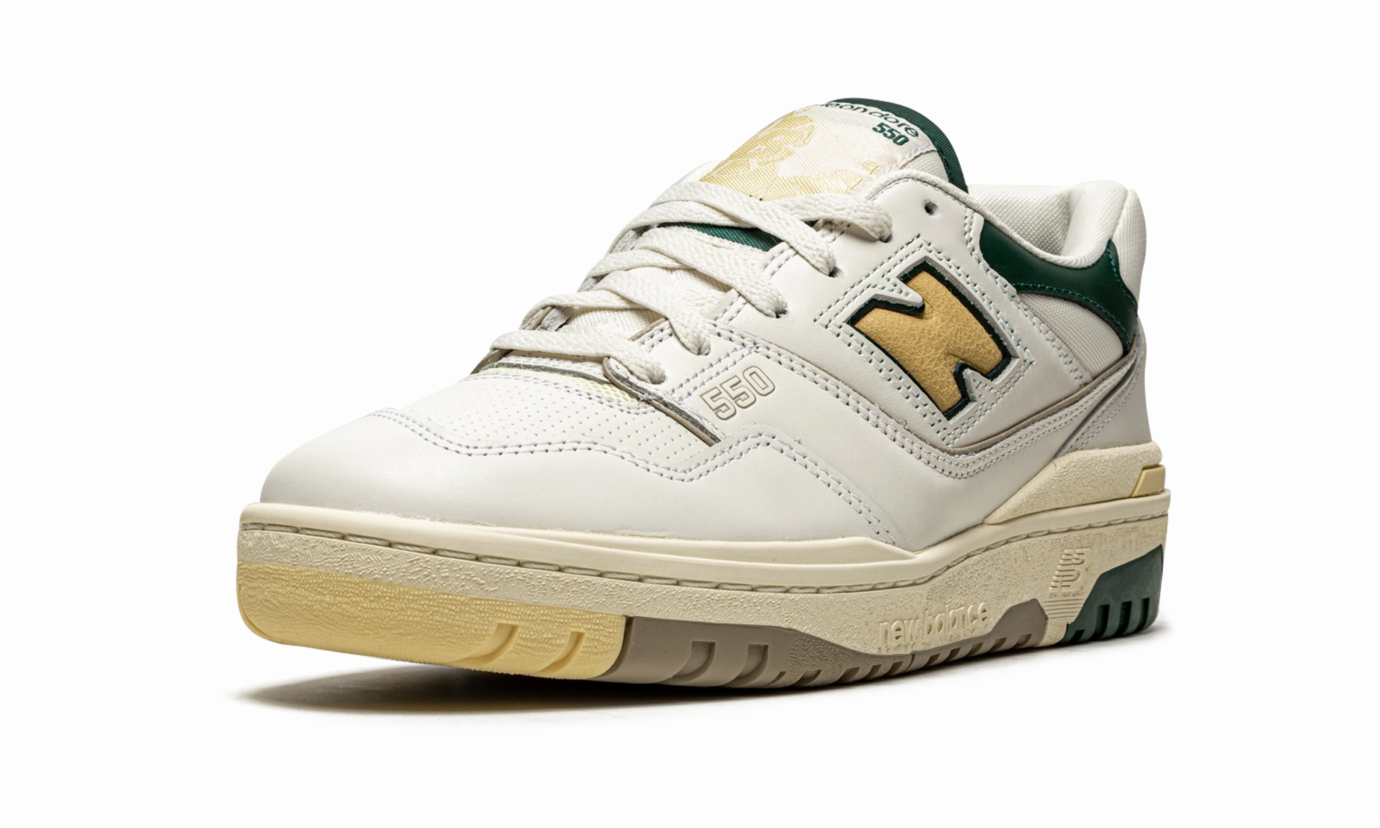 550 "Aime Leon Dore - Natural Green" foot - mobility running shoes