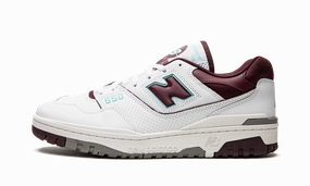 550 "Burgundy / Cyan" trendy - feature shoes running in a charity run shoes