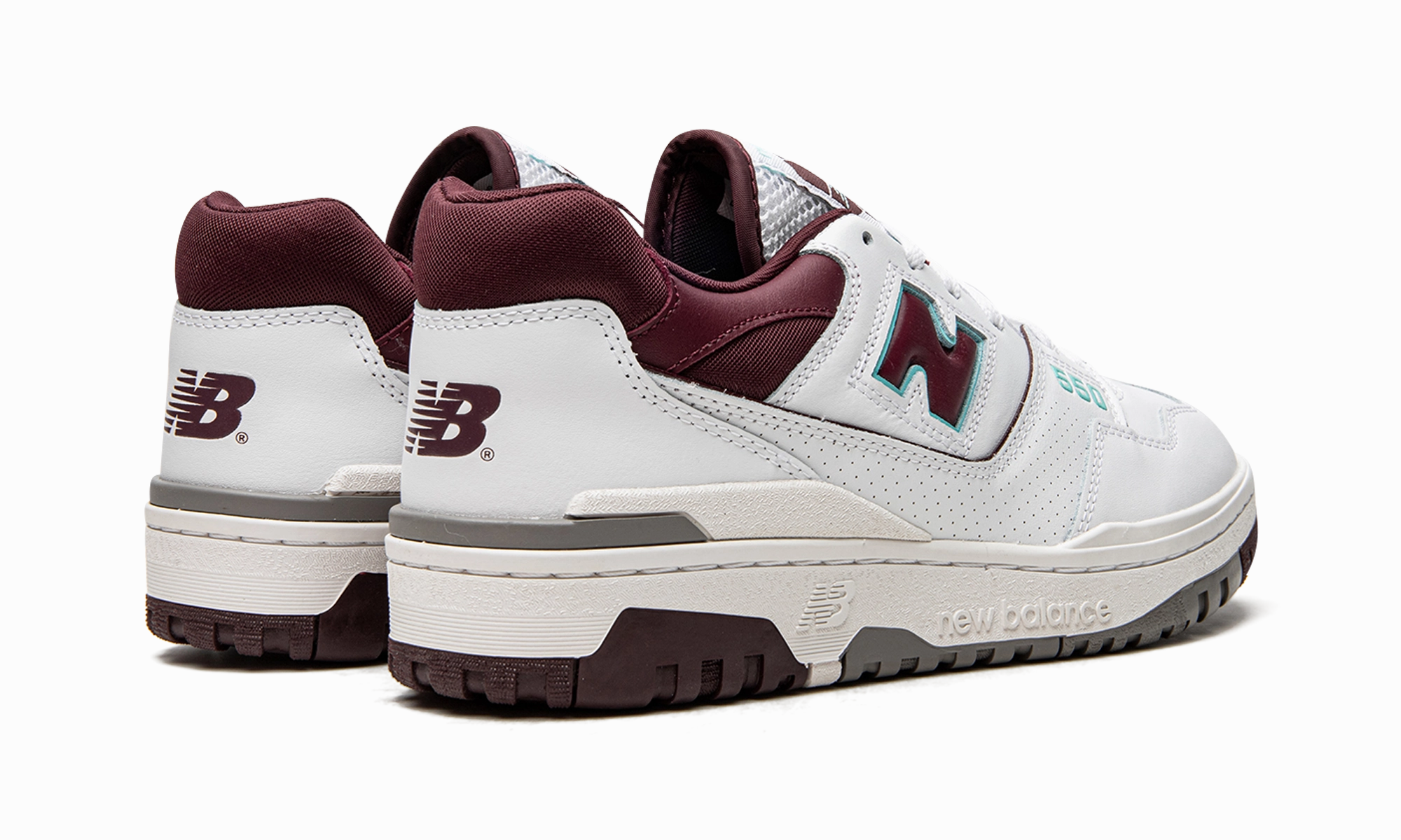 Impact Resistant Heel 550 "Burgundy / Cyan"
