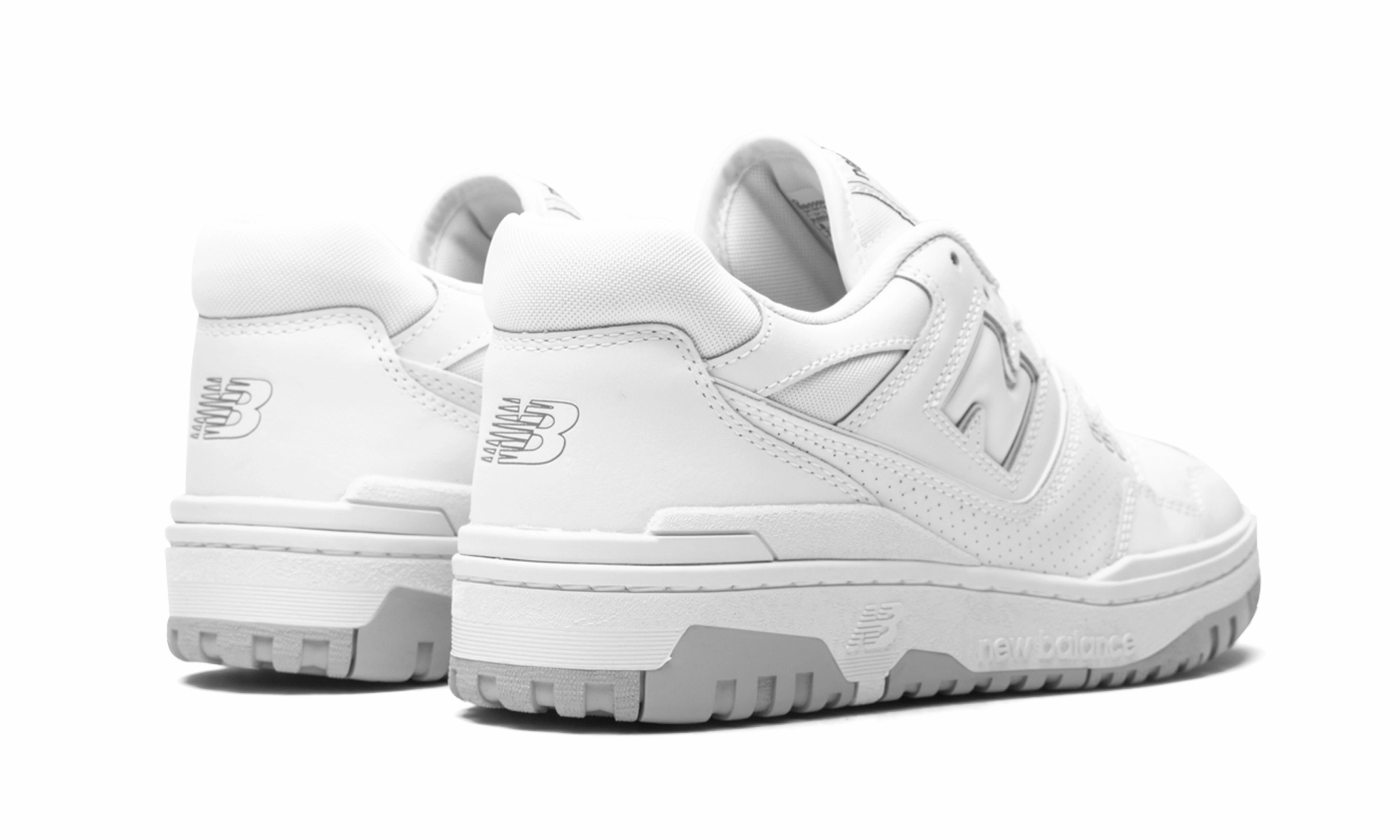 550 "White / Grey" sustainable production shoes