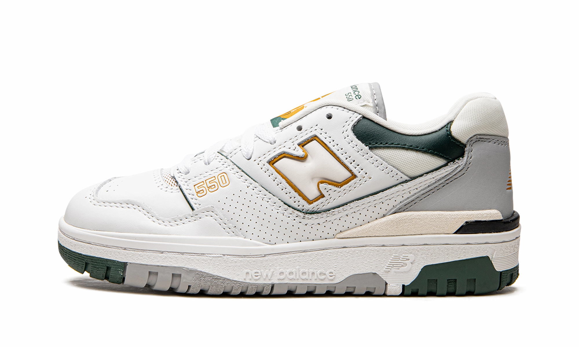 closed - toe - feature shoes 550 "White / Nightwatch Green"