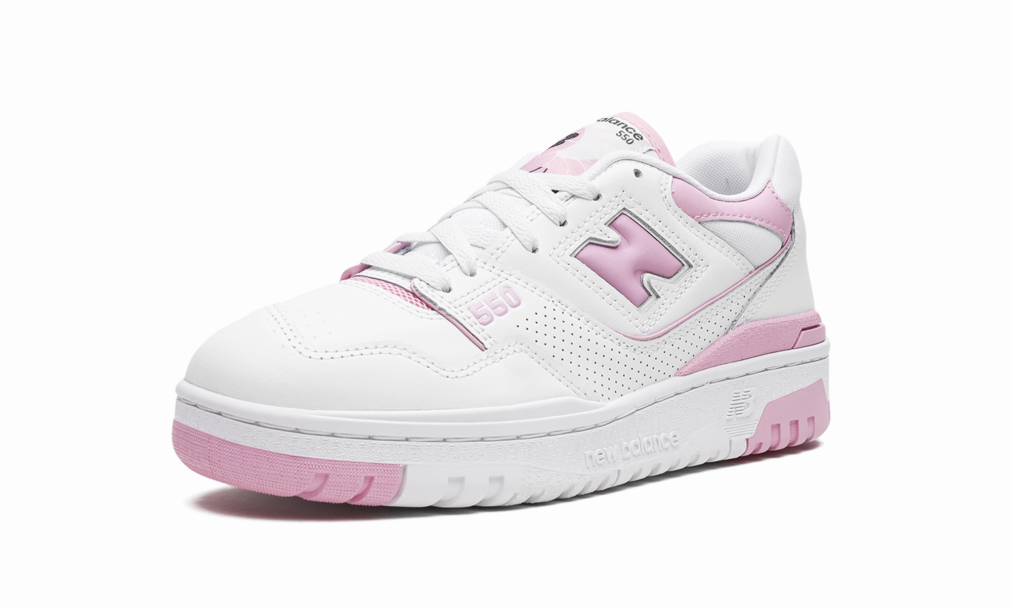 running for social interaction Downhill control 550 WMNS "BUBBLEGUM"
