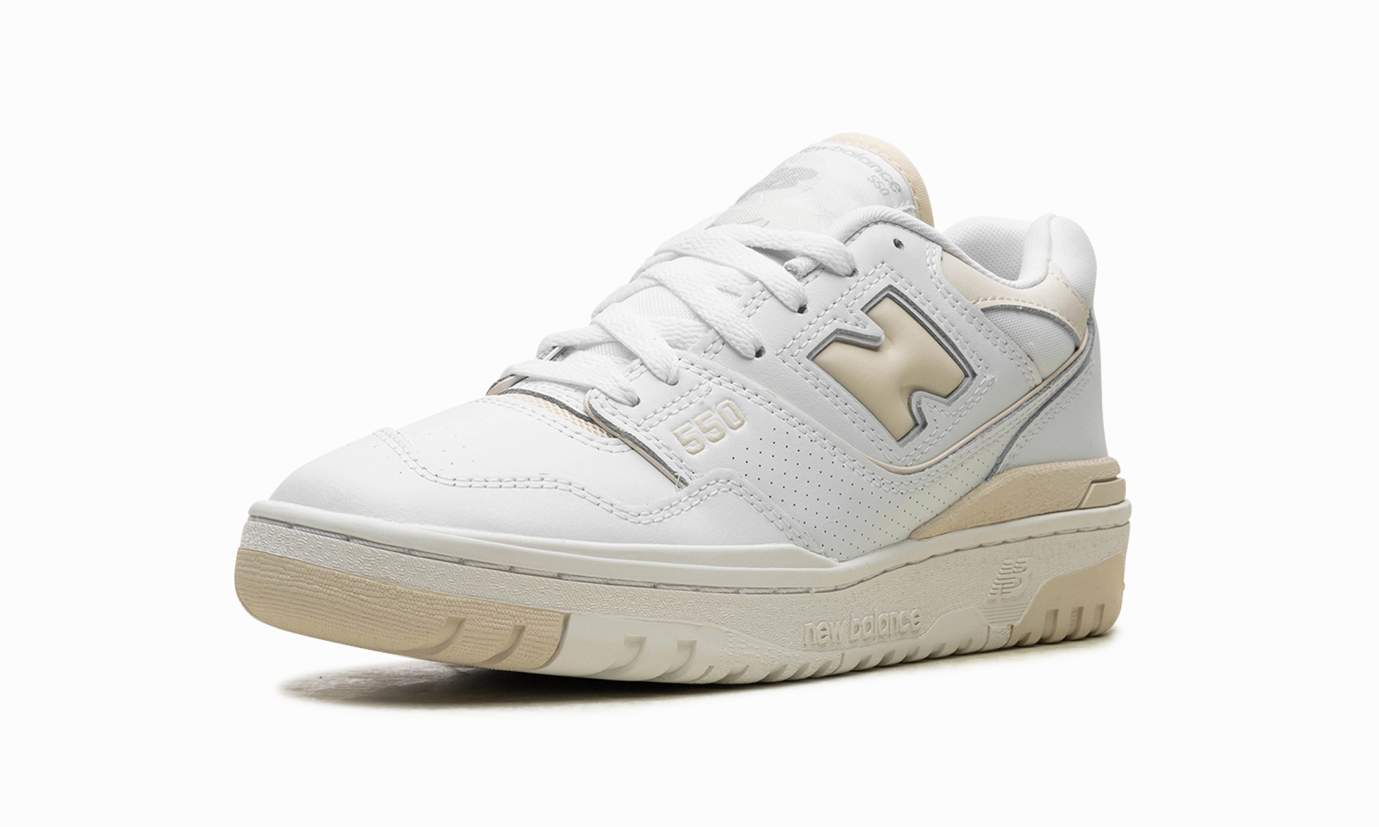 550 WMNS "White / Linen" Rainy day run all - weather - use shoes