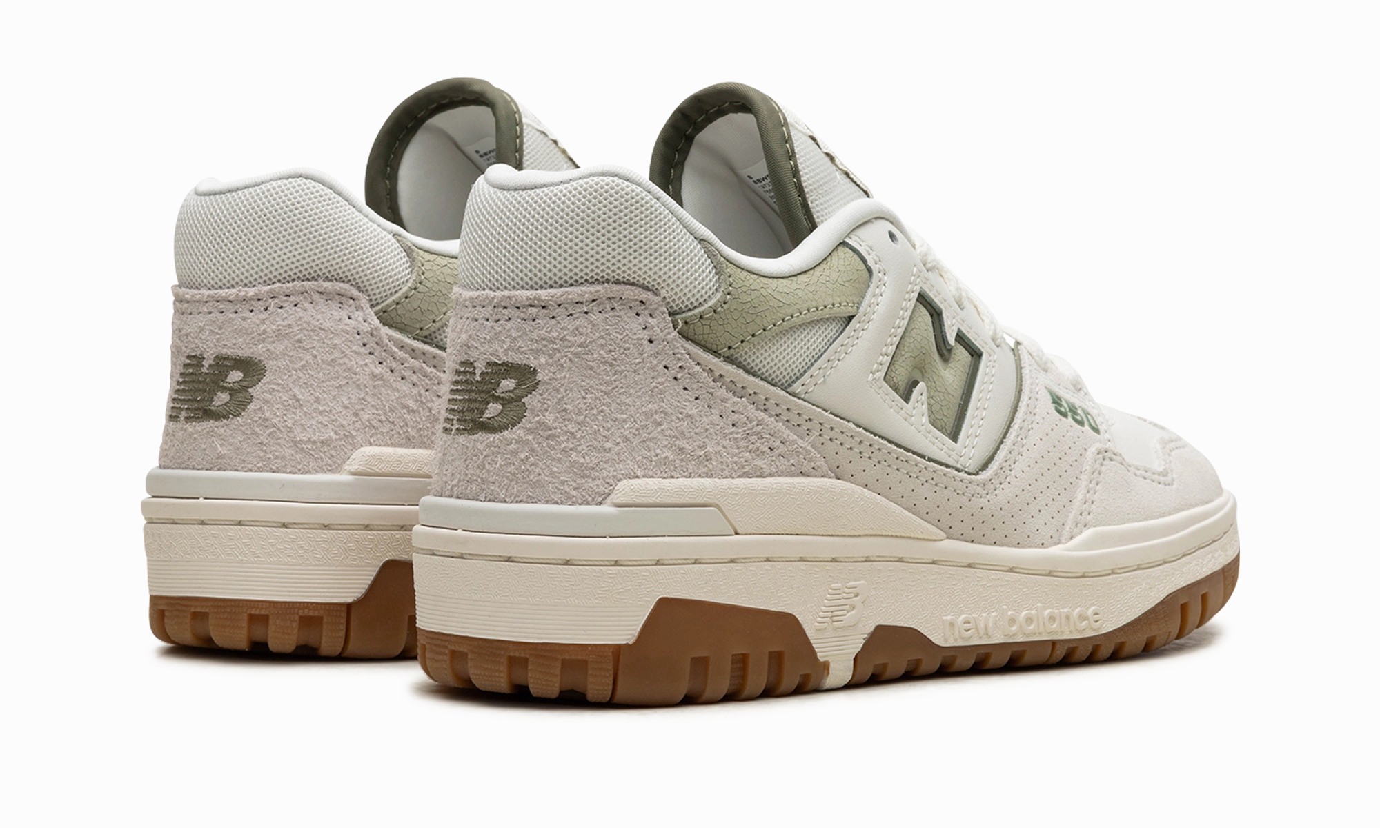 550 Wmns "White Grey" Blown Rubber Outsole globally - sourced