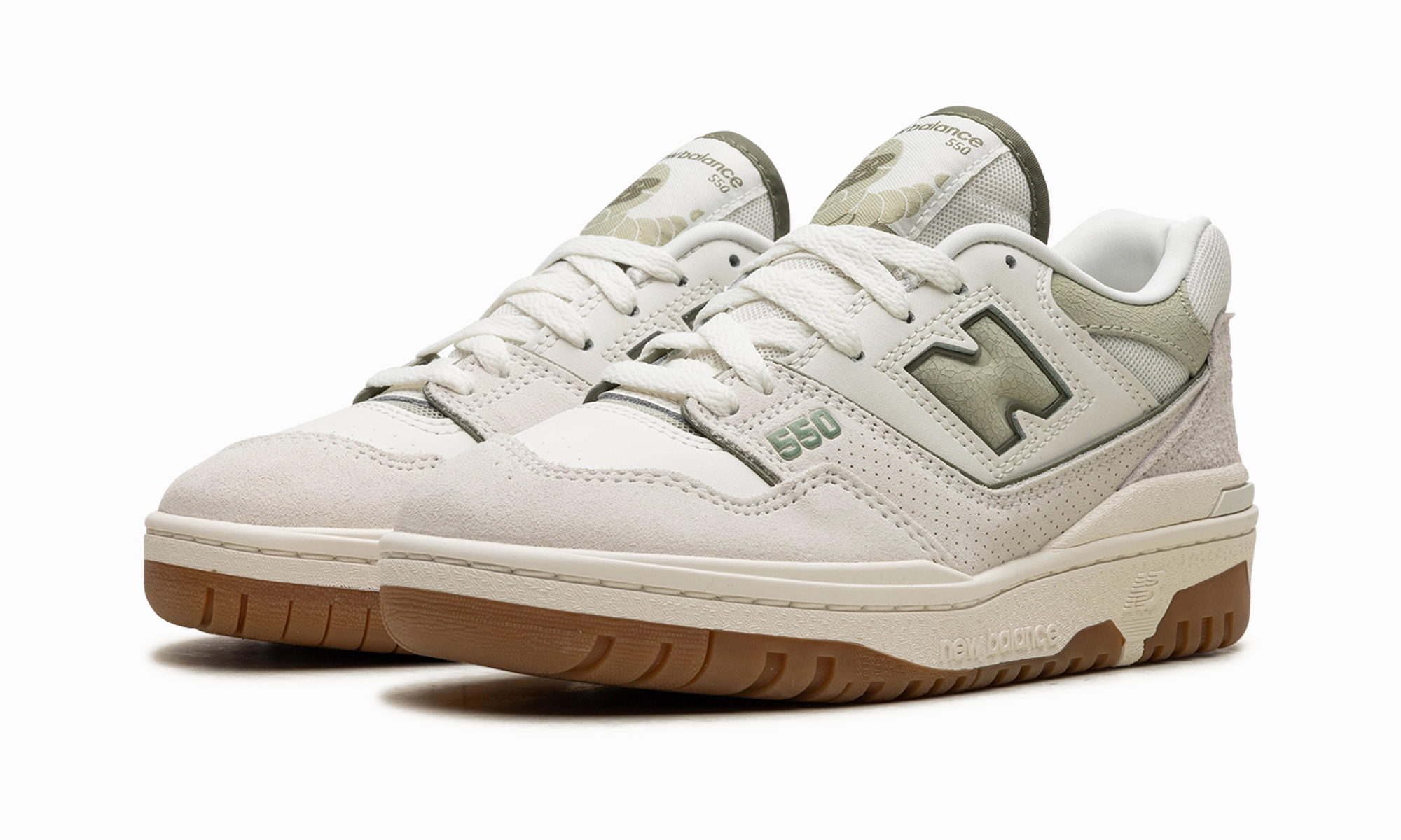 occasional wear shoe functionality running on beaches 550 Wmns "White Grey"