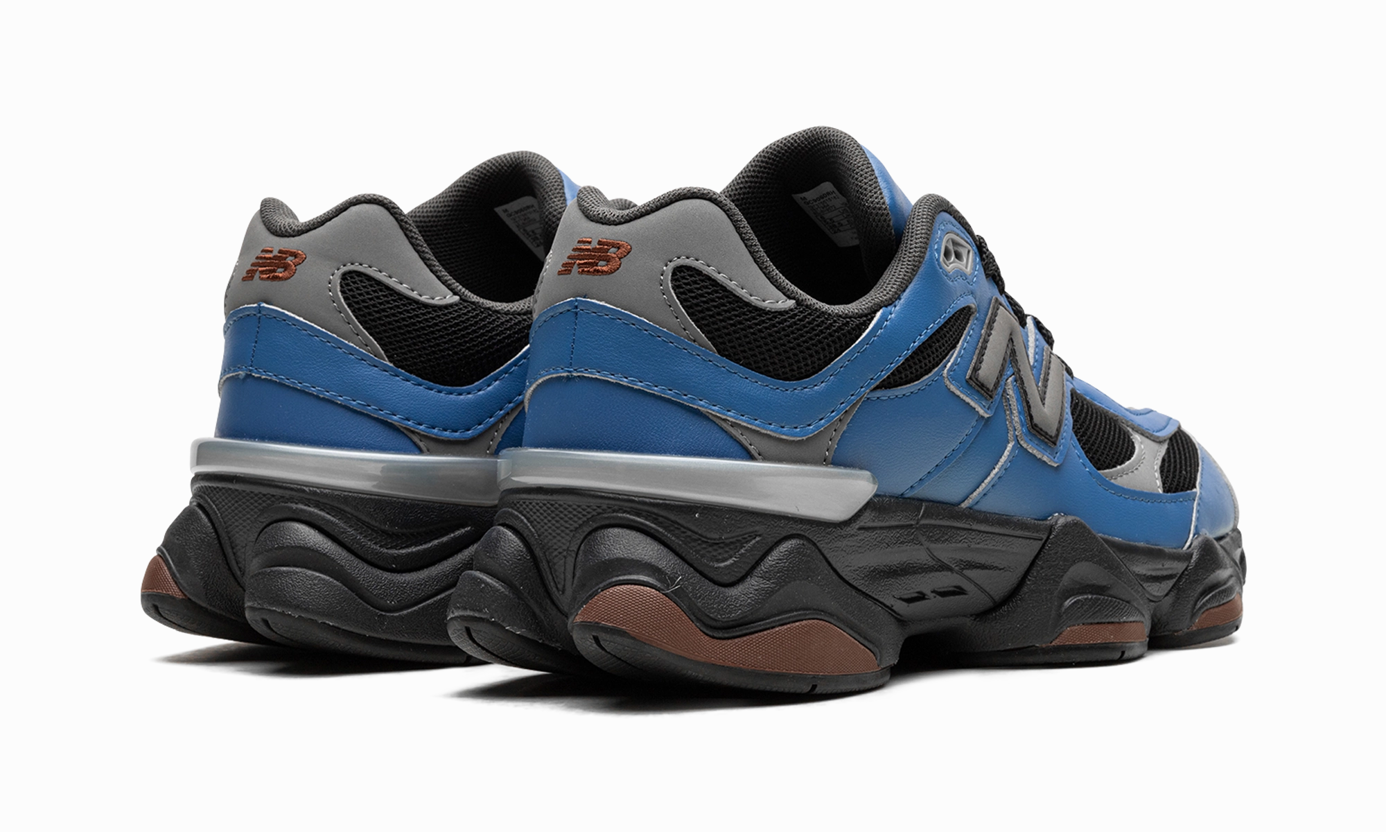 hook - and - loop running option Contoured Heel 9060 Big Kid "Blue Agate"