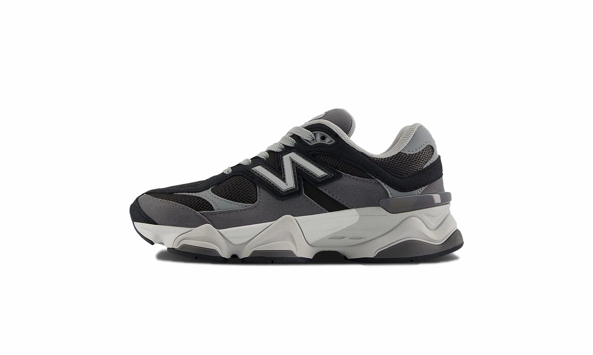 lace - up running option TPU shank 9060 GS "black slate grey"