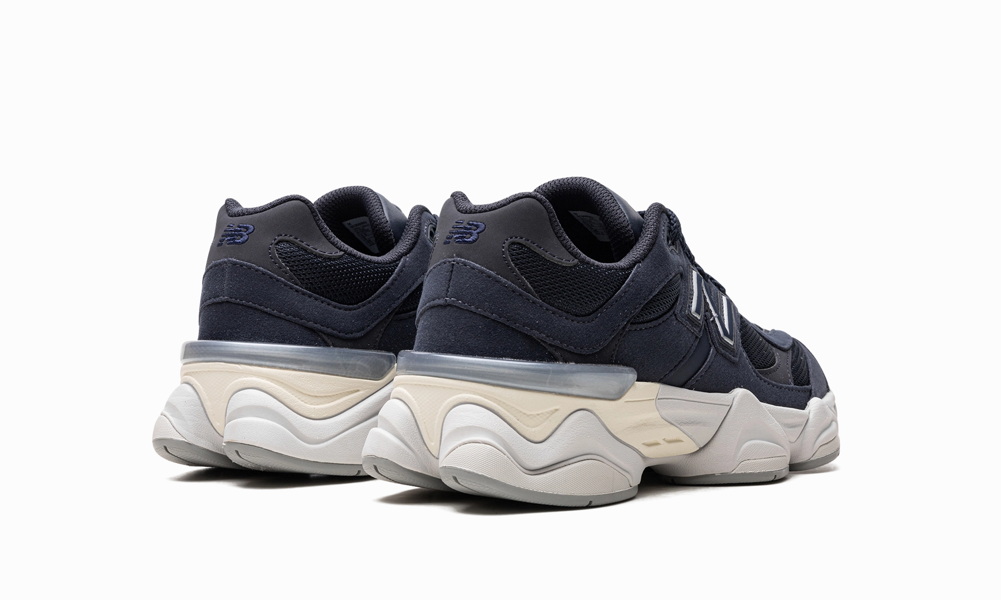 running on flats evening running gear 9060 GS "Navy / White"