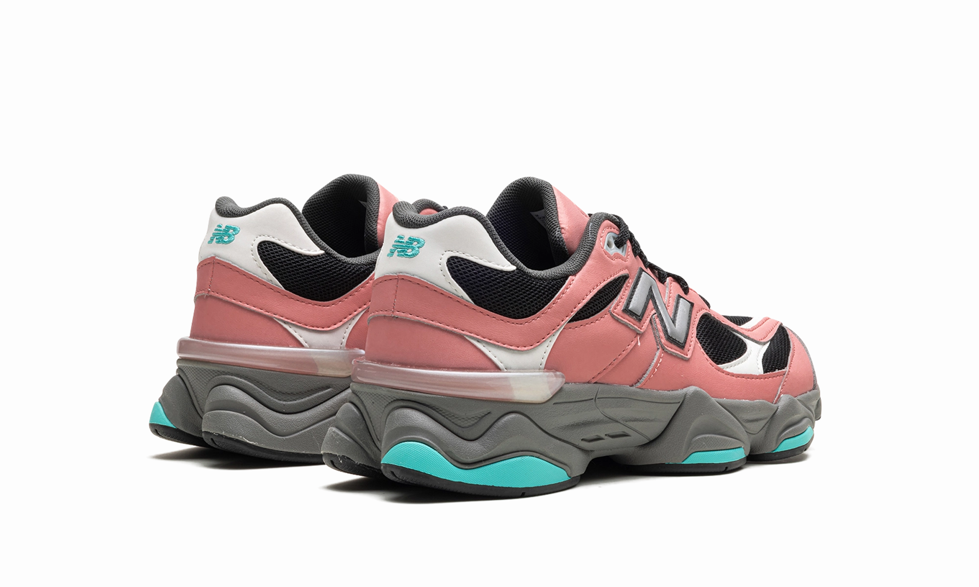 reinforced - toe - area shoes City running 9060 GS "Pink Teal"