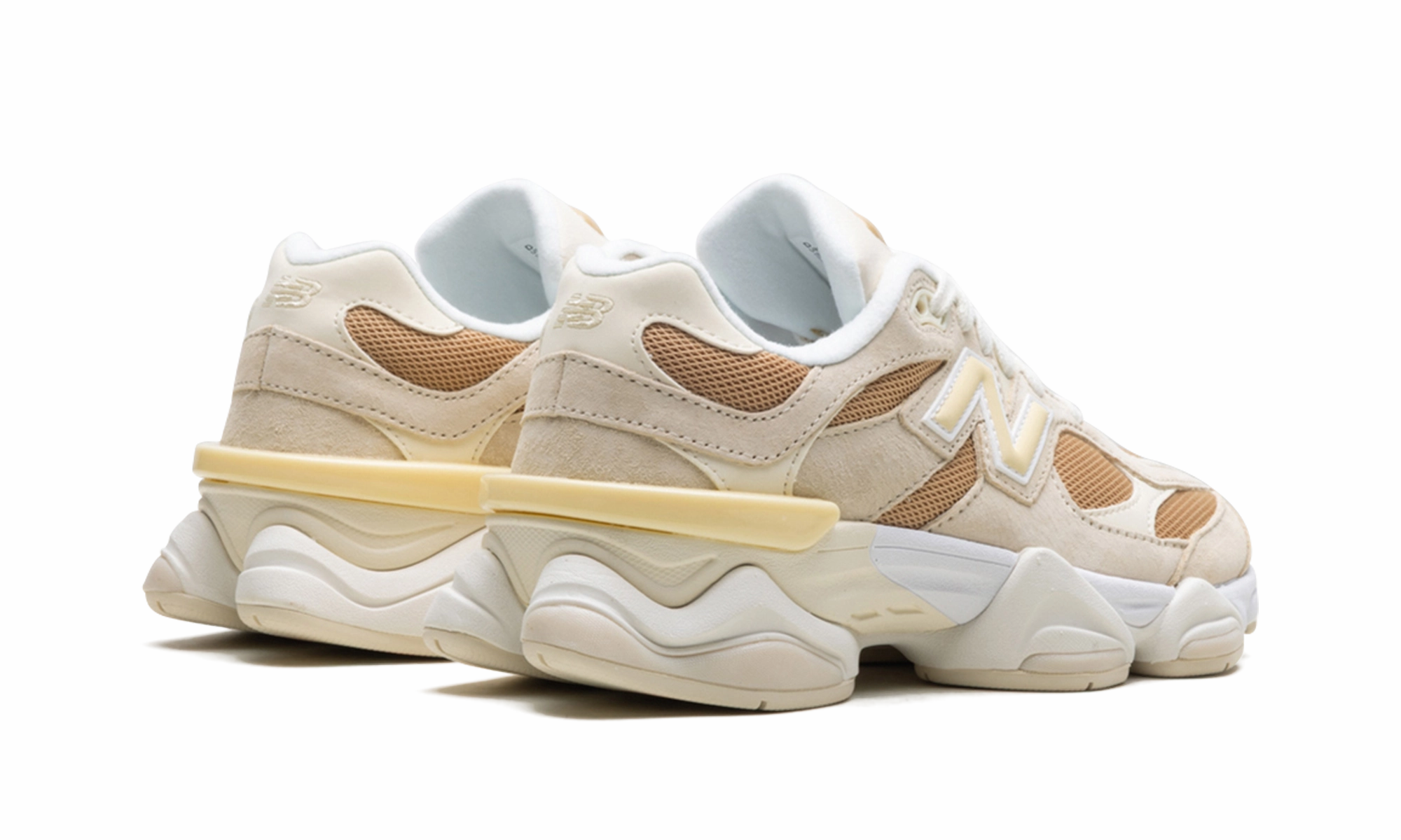 quick - drying running shoes 9060 "Brown Ivory White"