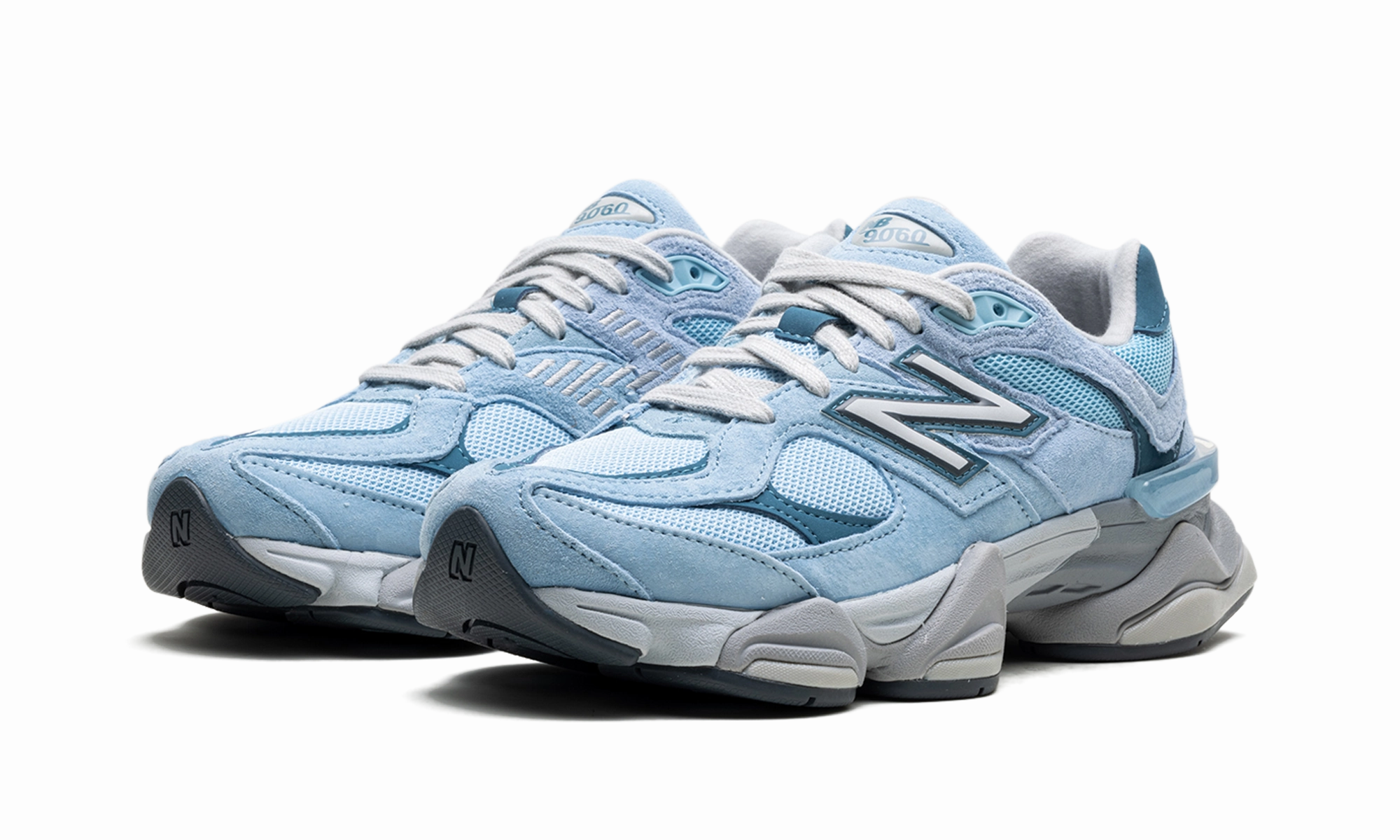 9060 "Chrome Blue" Balanced Stability removable - insole - convenience - replaceability shoes