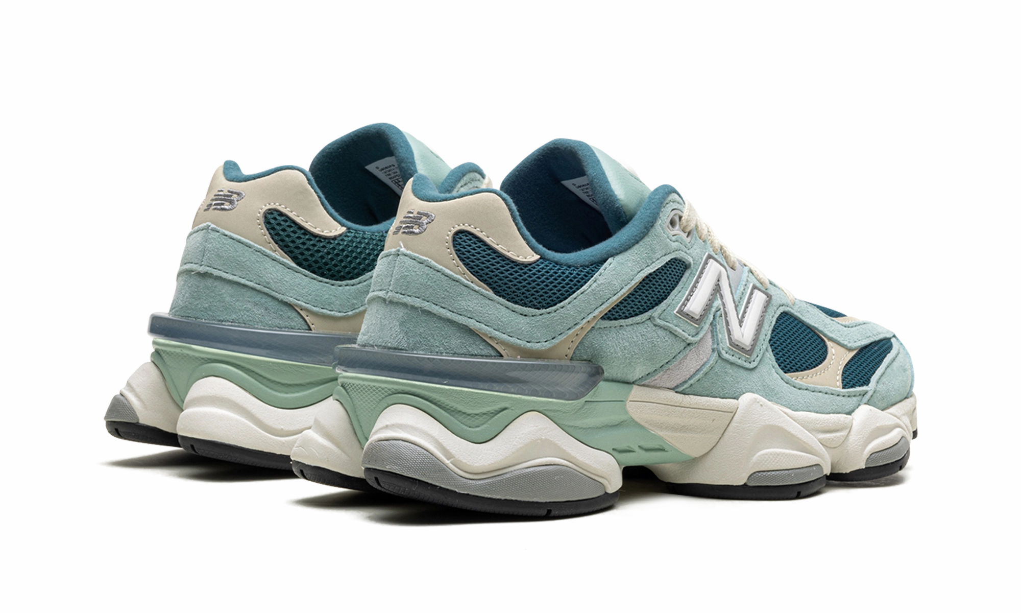 running shoes with EVA sole lightweight - materials 9060 "New Spruce"