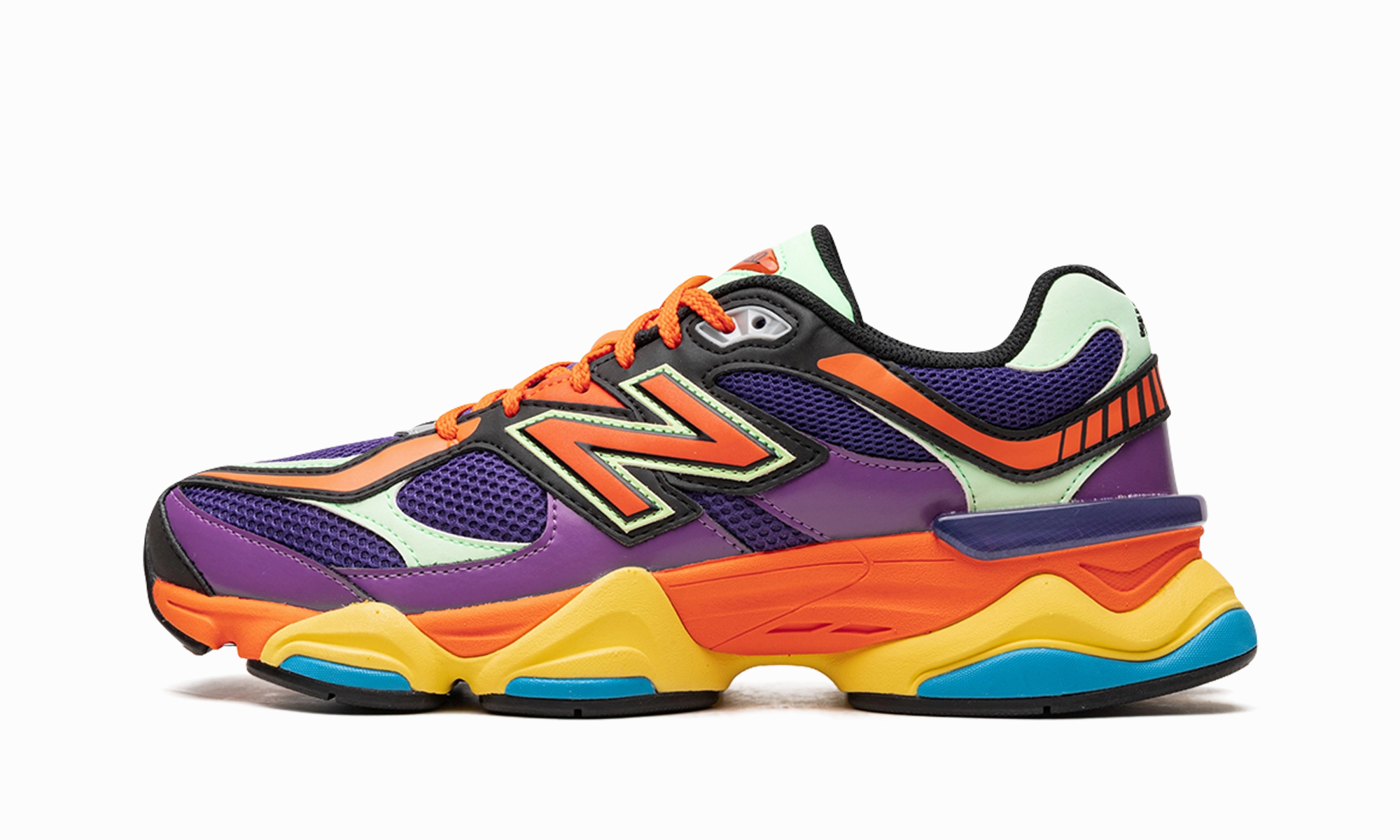 9060 "Prism Purple" Thermo Regulating Fabric no - toe - spring shoes