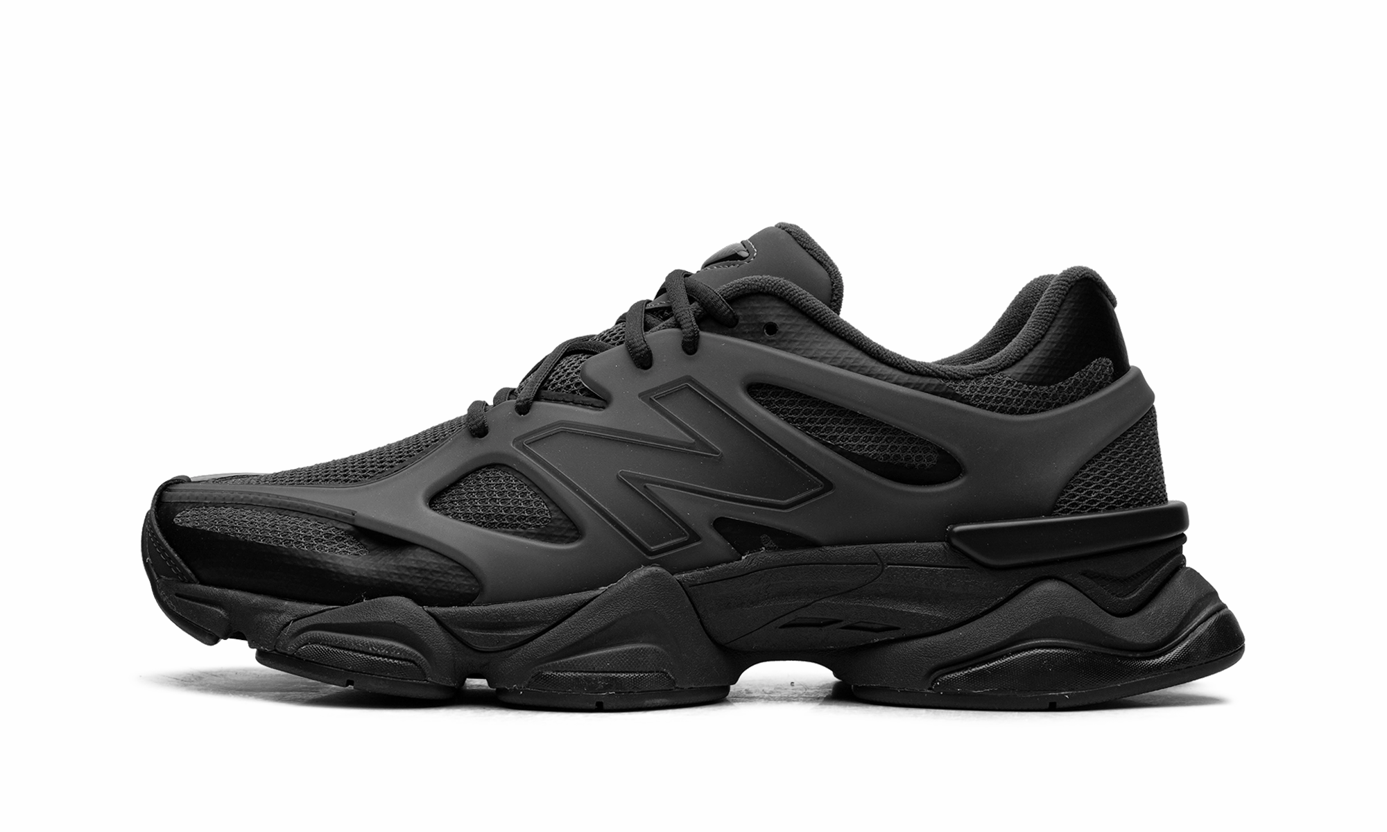 9060 X "Black Cement" Tuned Rebound Technology embroidered - finish - design shoes