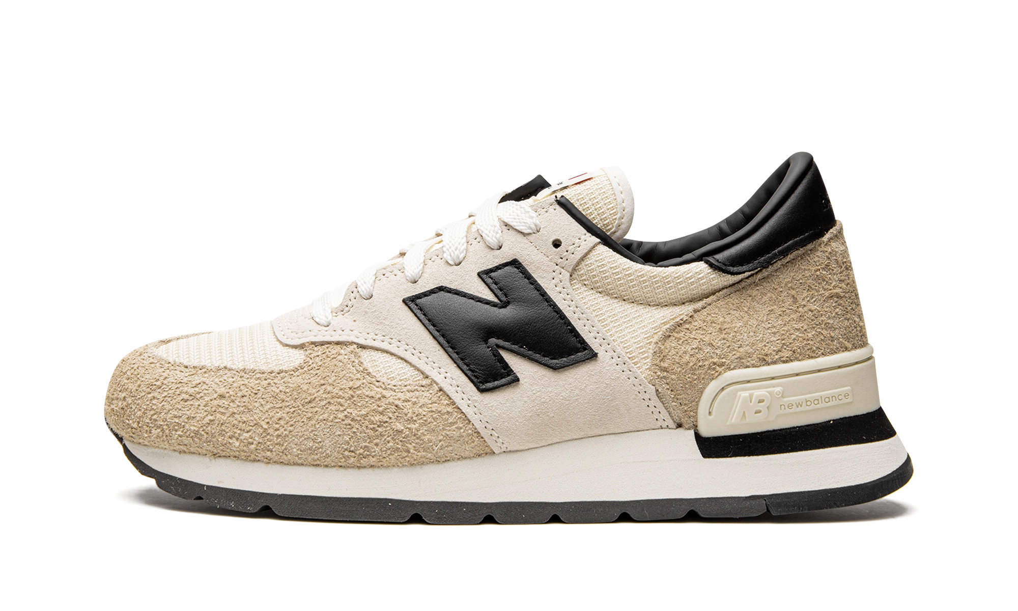 warm weather running competitive runner shoes 990 V1 "Teddy Santis - Macadamia Nut"