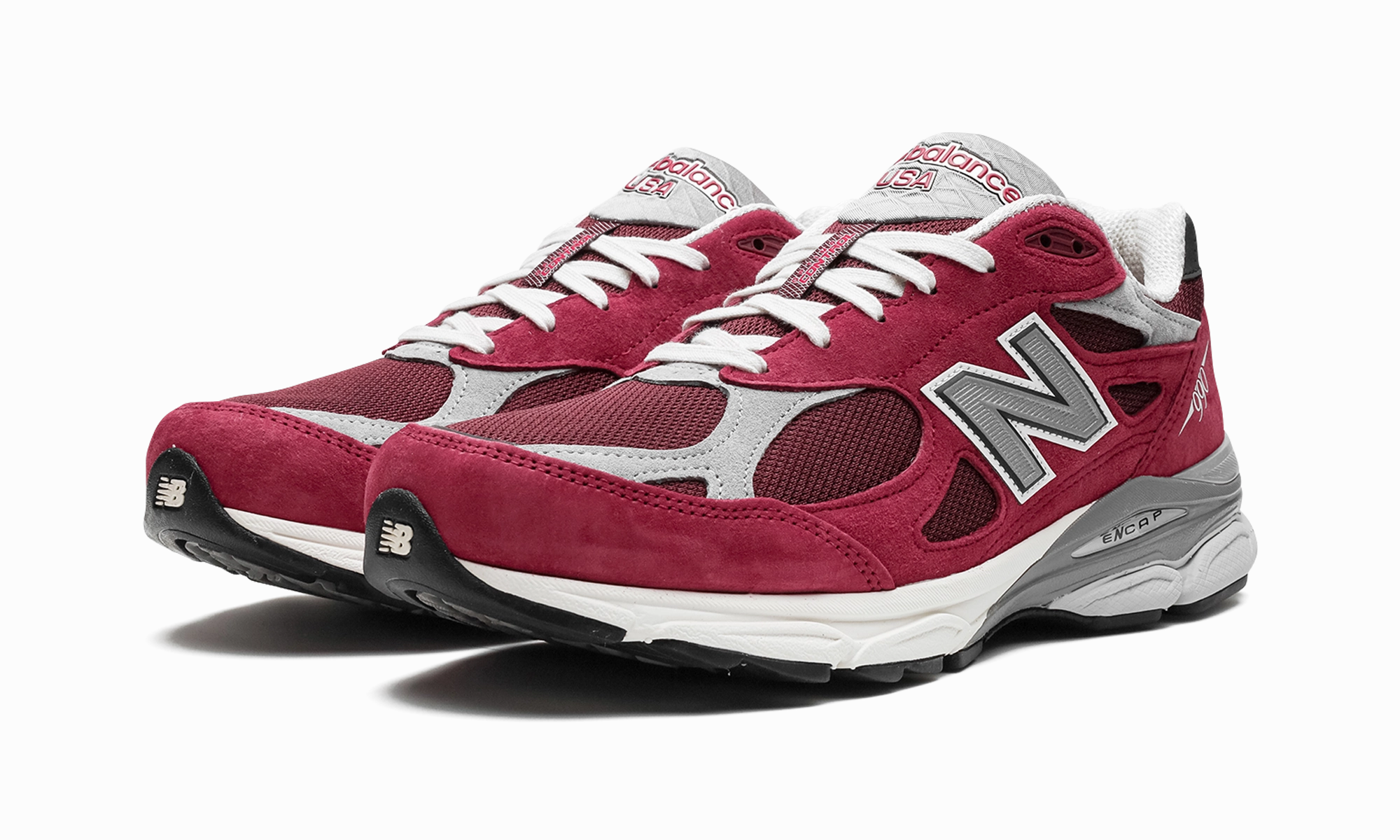 990 V3 Made in USA "Scarlet" Spandex