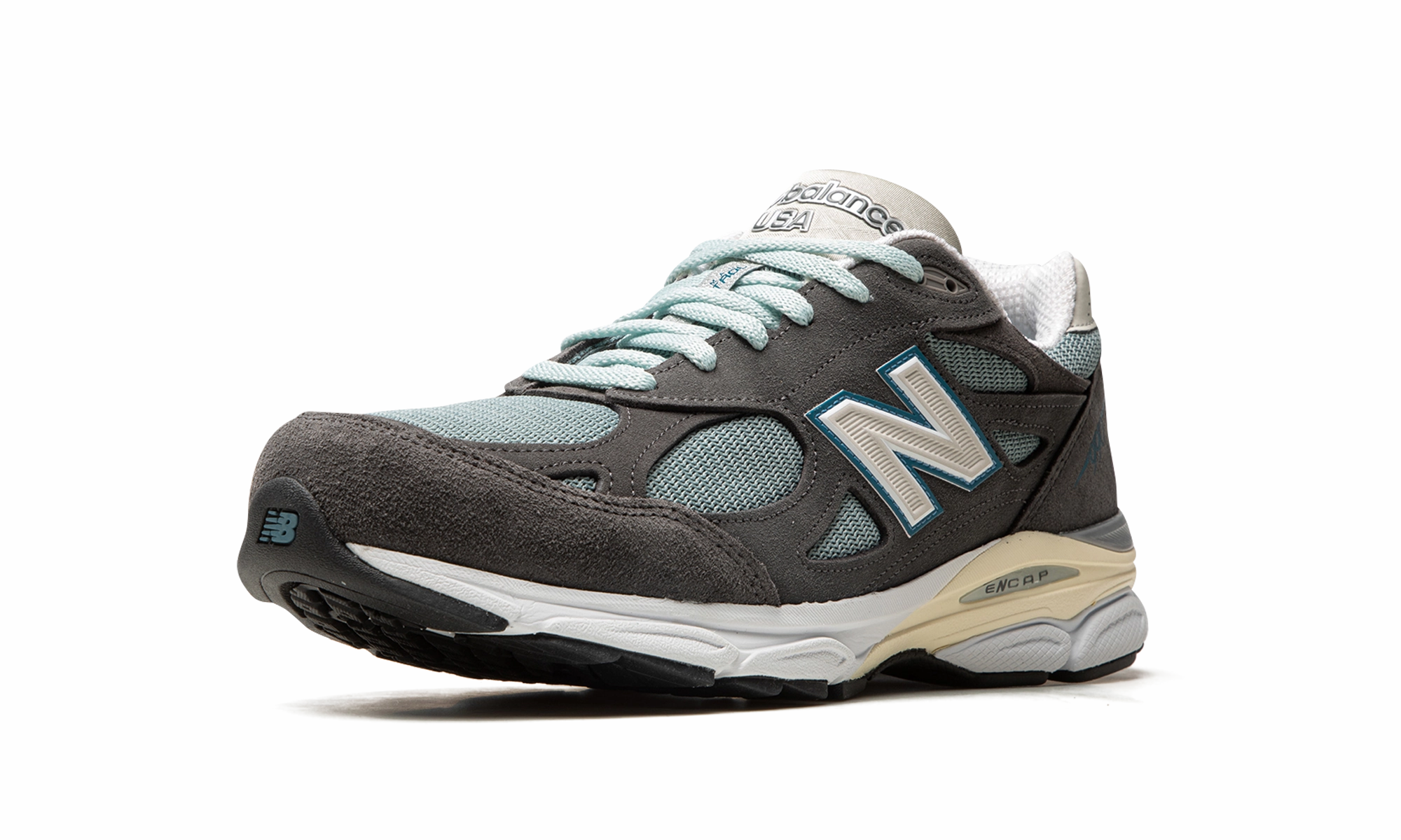 990 v3 "Kith - Steel Blue / Grey" Tuned Stability Rails Comfort Fit Design