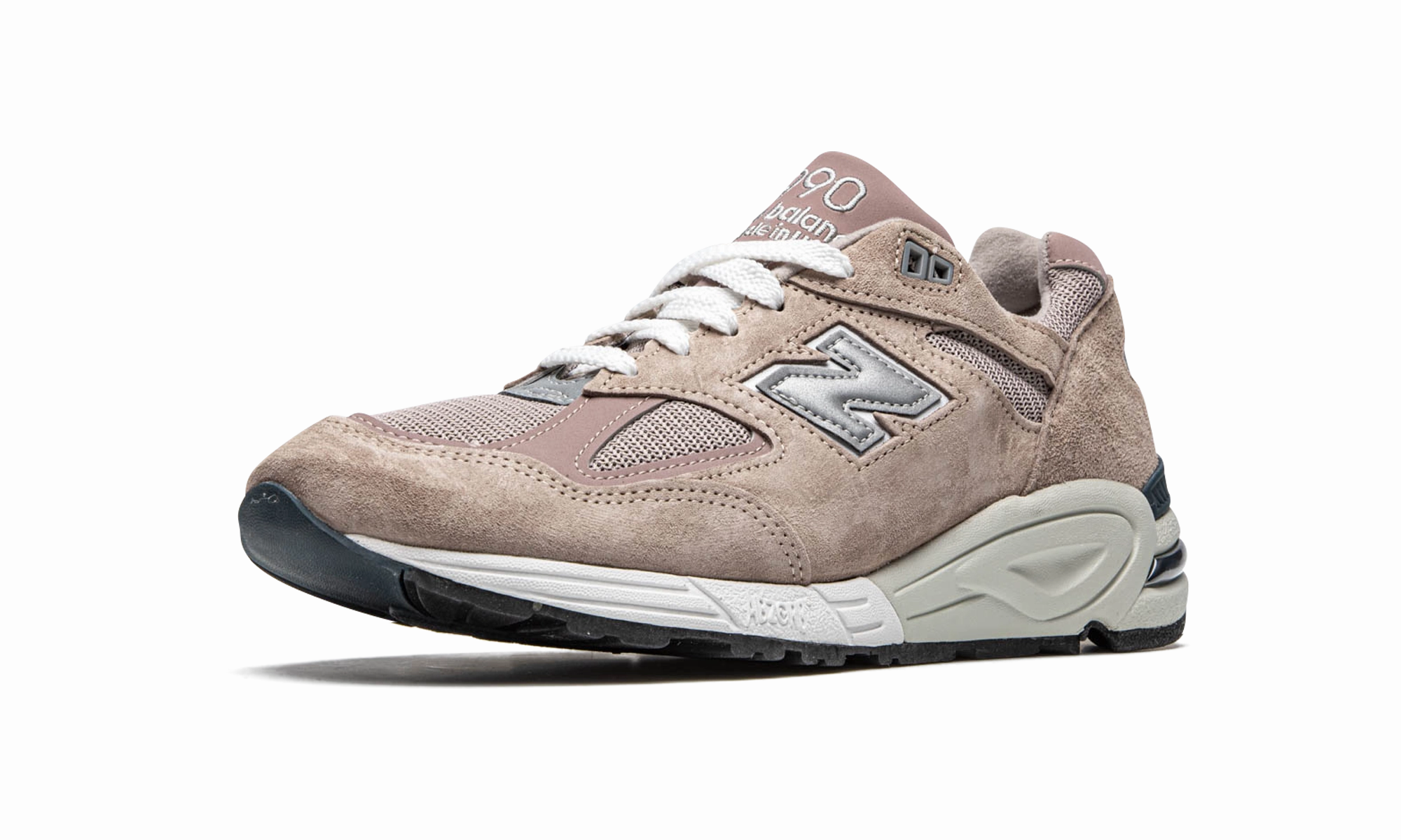 Hydrodynamic mid - range running shoes 990v2 "Kith - Dusty Rose"