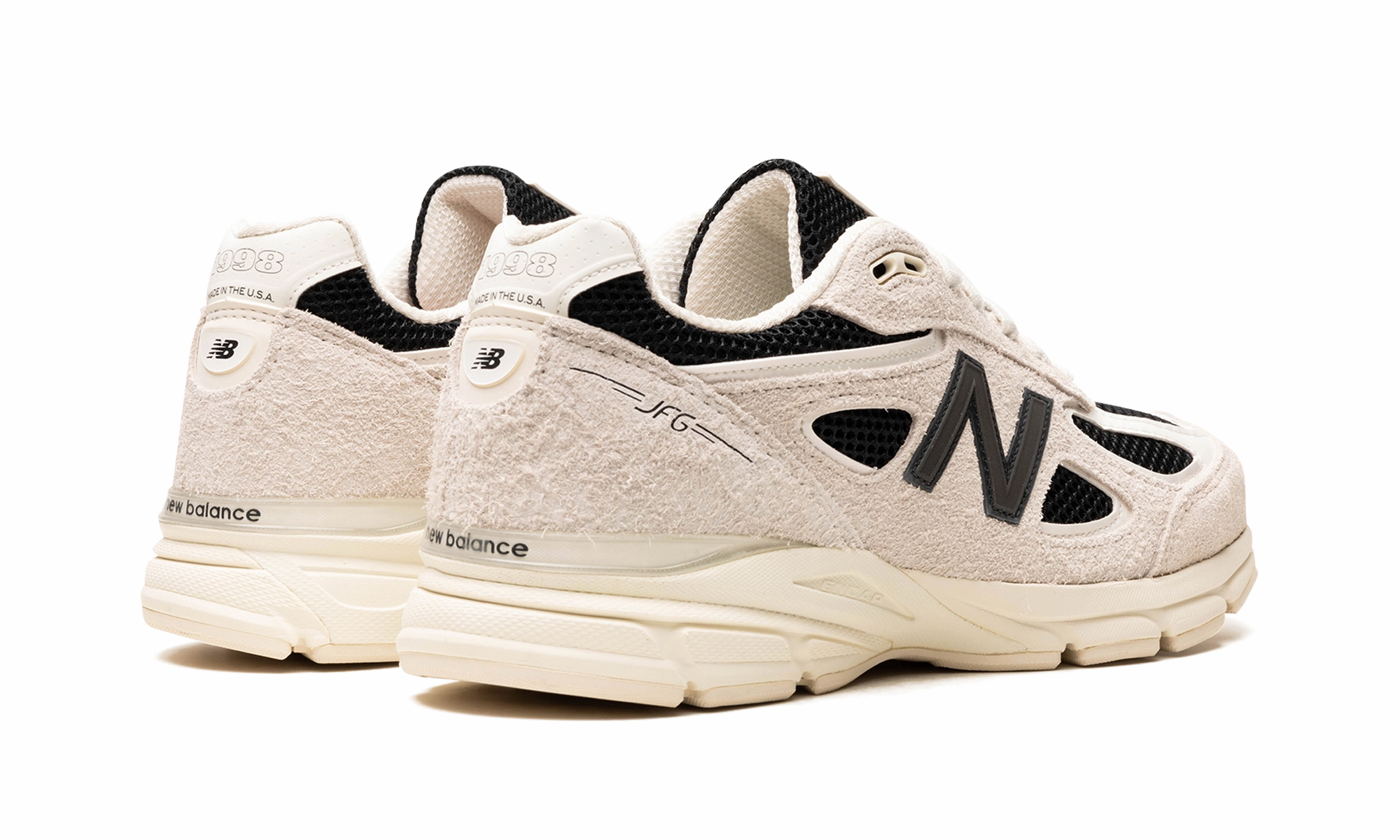 990v4 "Joe Freshgoods - White" Shock - absorbing midsole RubberOutsole