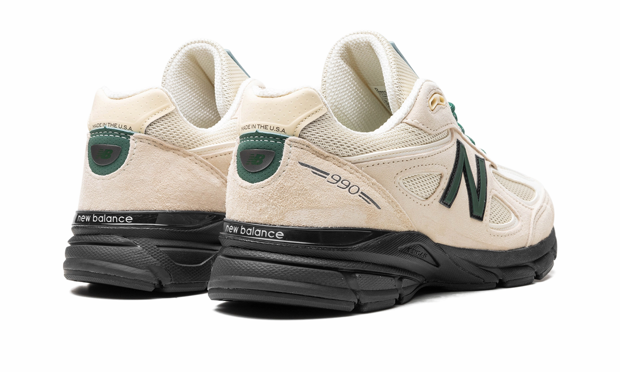 990v4 "Made in USA - Macadamia Nut" Midfoot Wrap Tech