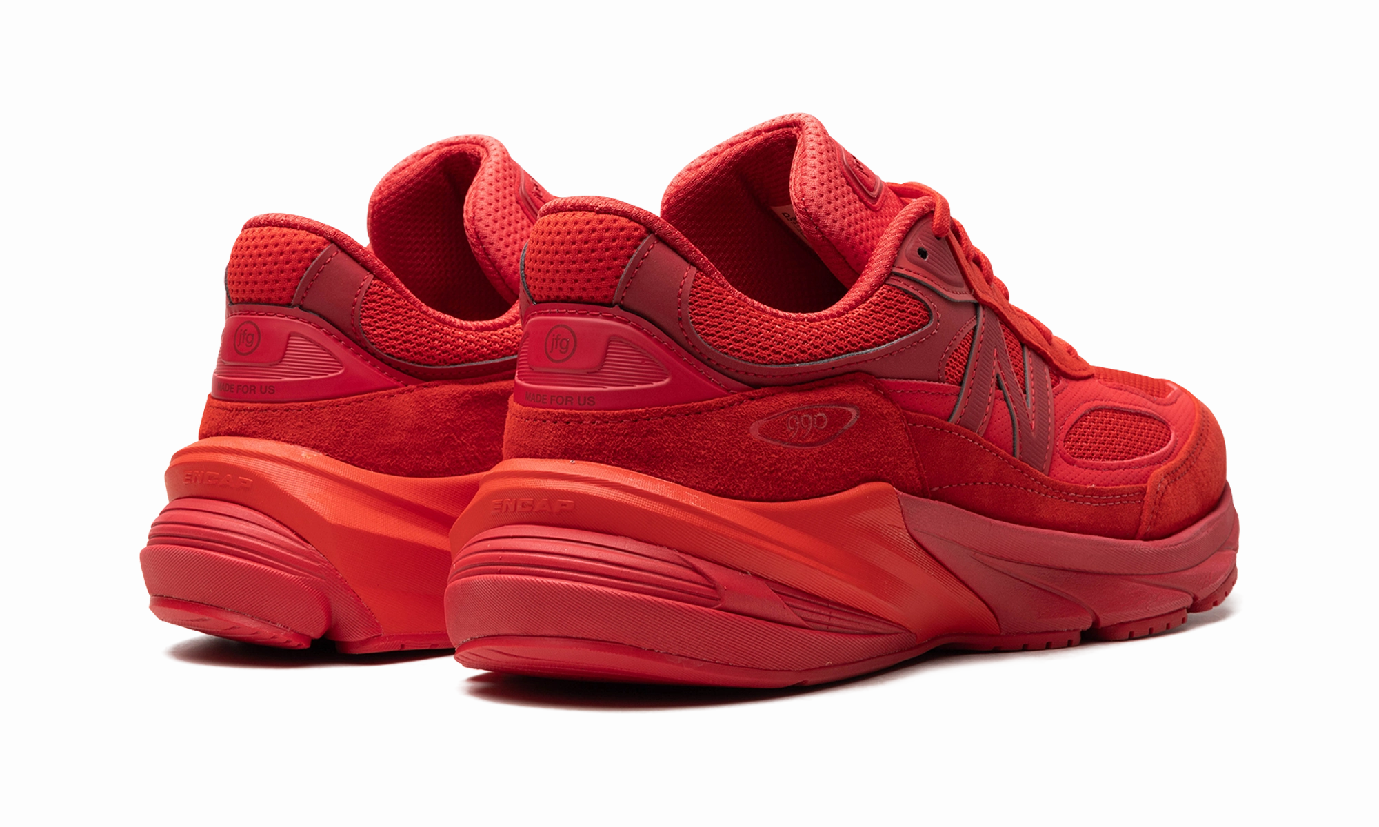 casual runners' shoes running in a 5K shoes 990v6 "Joe Freshgoods - Paris Red"