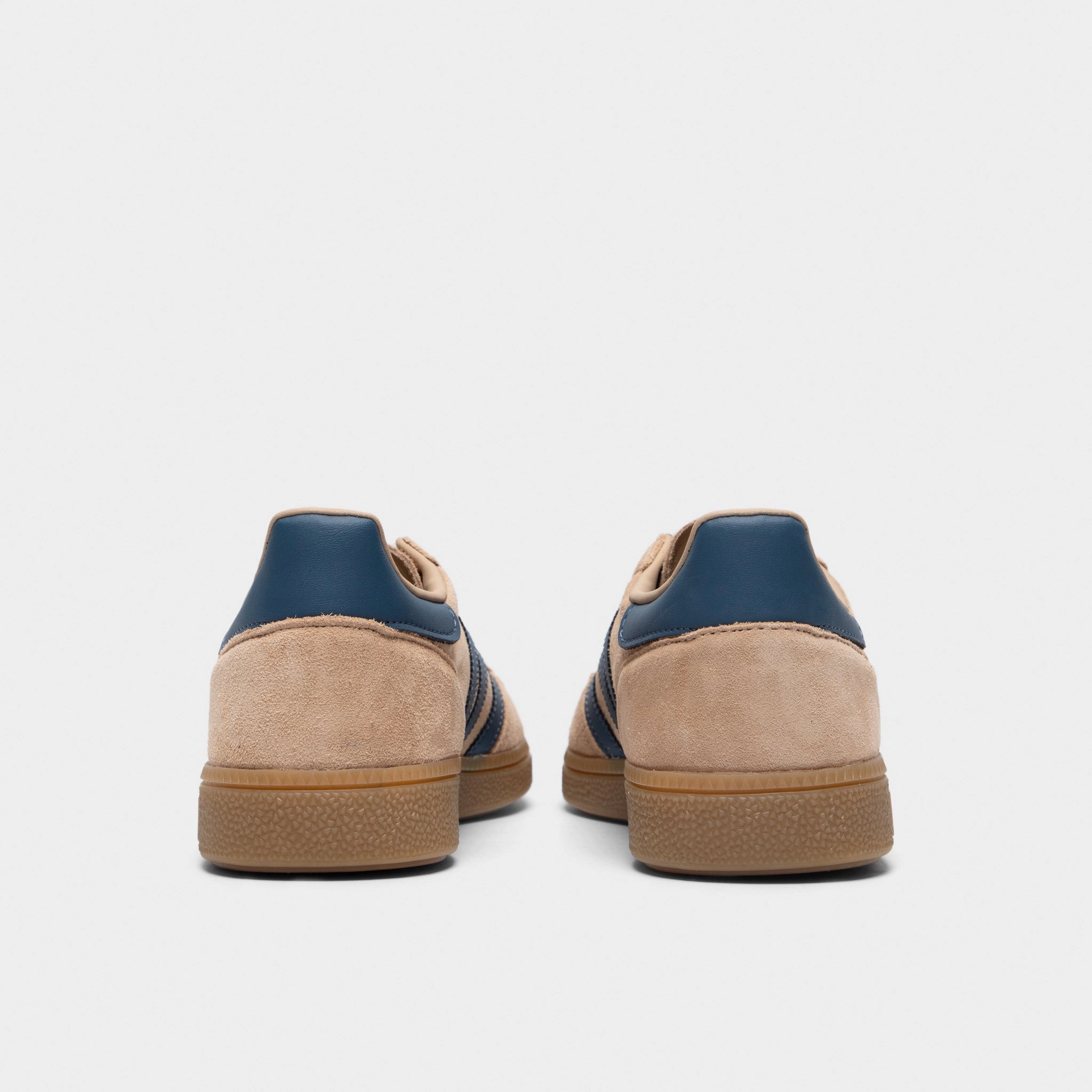 Neutral Footbed Durable Outsoles $JD adidas Originals Handball Spezial Warm Sandstorm / Blue