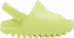 Seamless Upper Design Yeezy Slide Infants 'Glow Green' 2022 - HQ4119