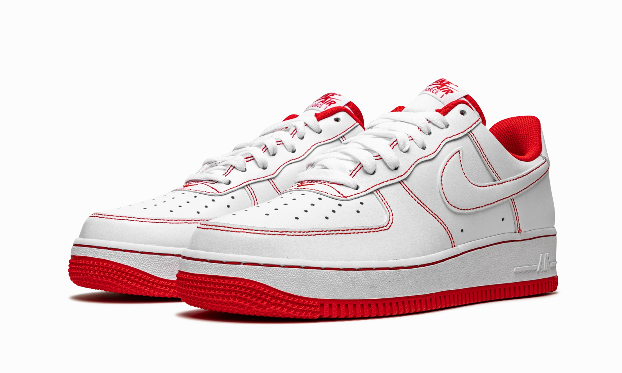 Steady Ride Air Force 1 Low '07 "Contrast Stitch - White University Red"