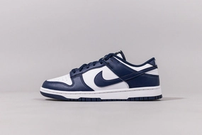 Nike Dunk Low Retro 'White and Midnight Navy' Shopping Day Off Duty